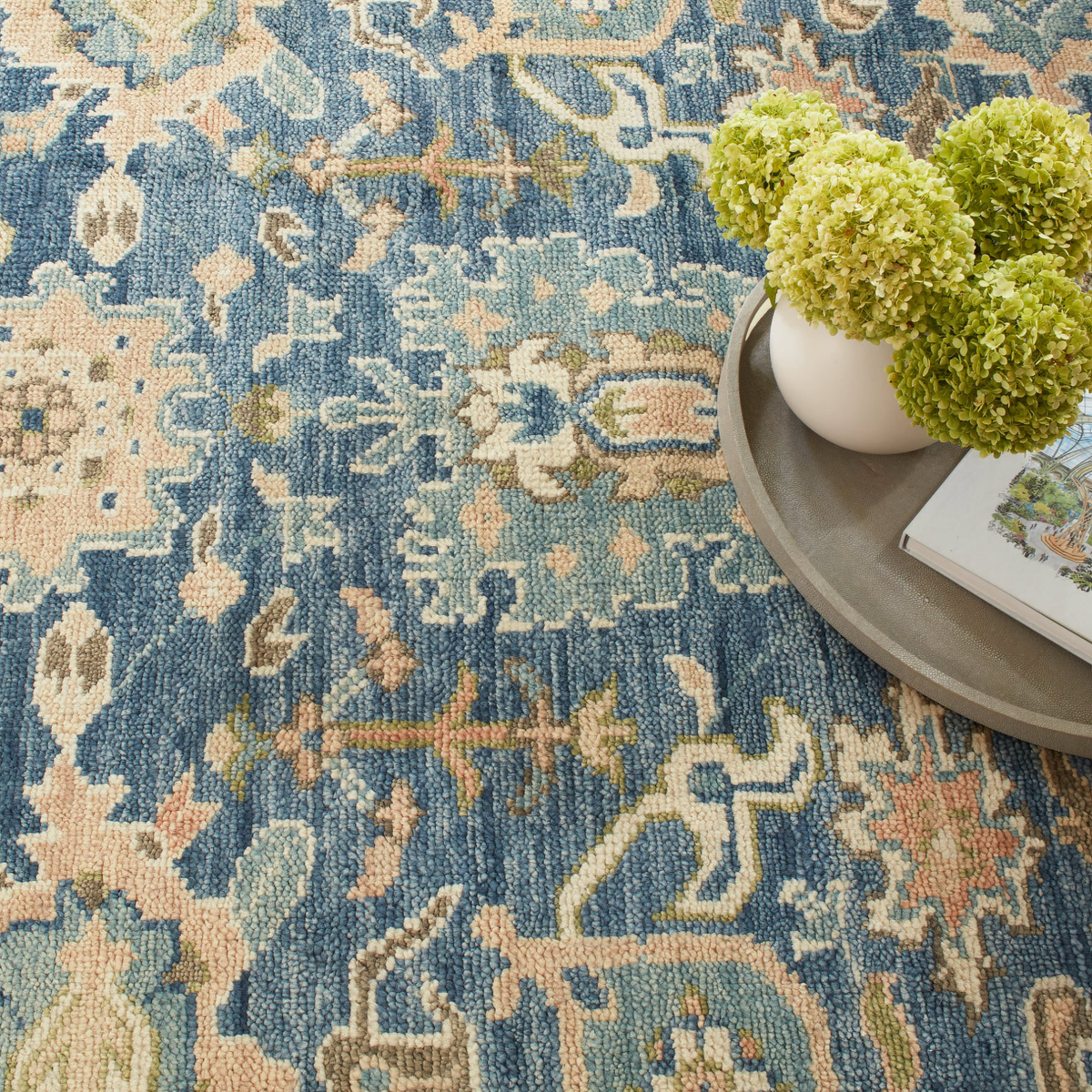 Plant on Pine Cone Hill Masterpiece Rug Collection in Camille Design