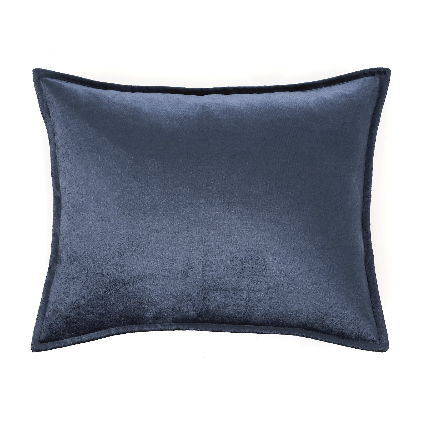 Sizes of Pine Cone Hill Panne Velvet Decorative Pillow in Sapphire Color