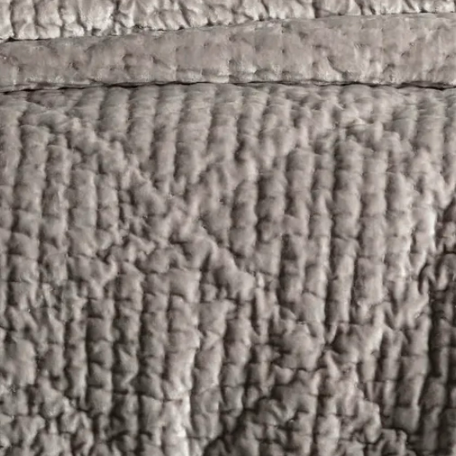 Pine Cone Hill Parisienne Velvet Quilt and Shams in Grey