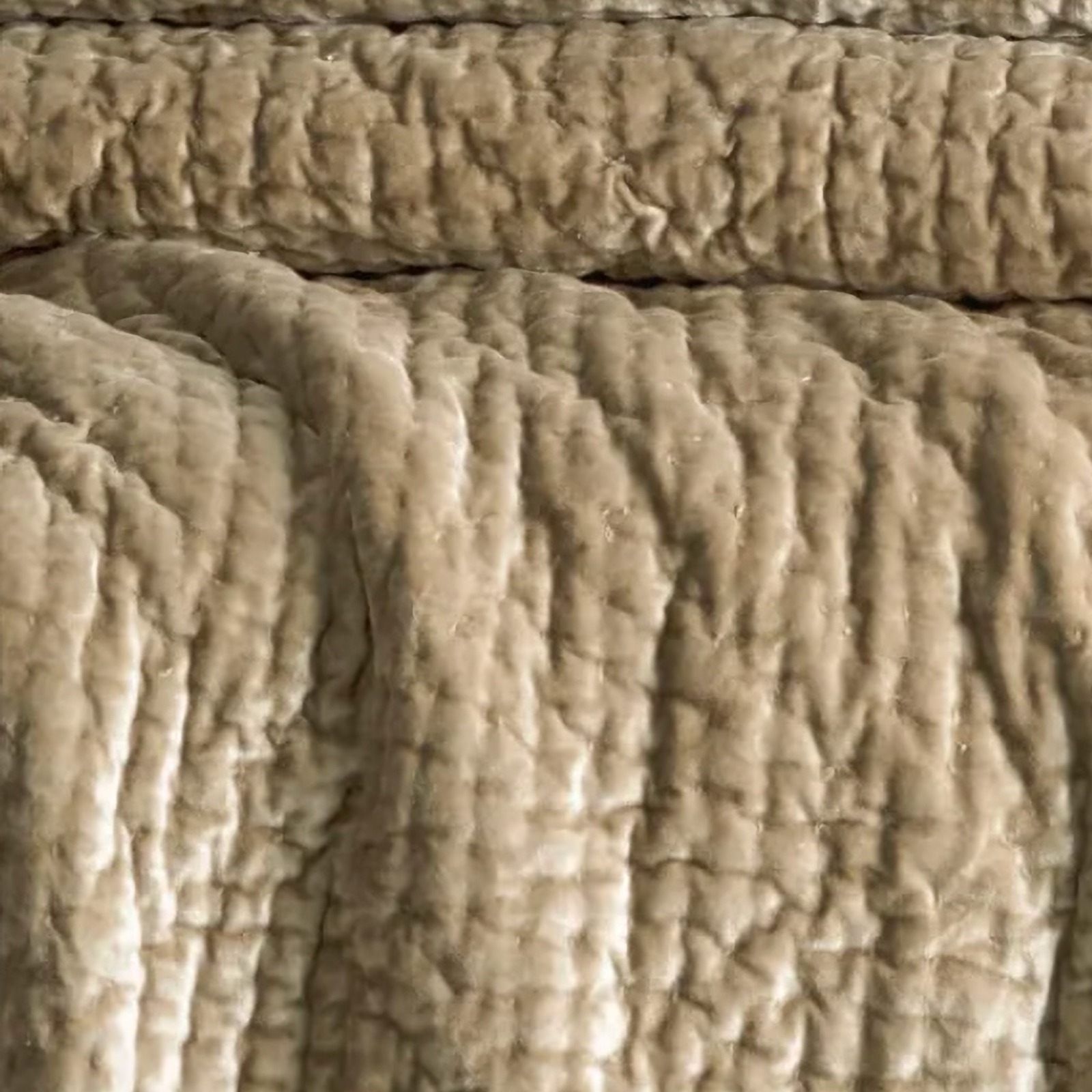 Pine Cone Hill Parisienne Velvet Quilt and Shams in Topaz