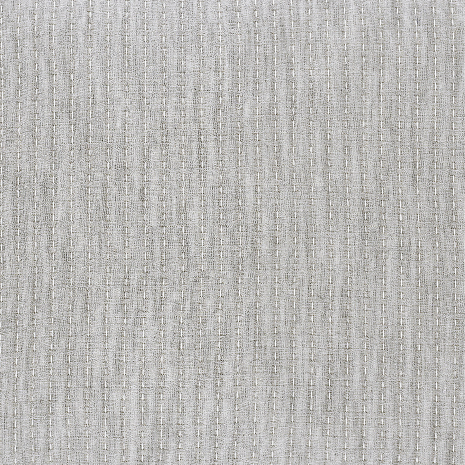 Bed Dressed in Grey Pine Cone Hill Pick Stitch Matelassé Coverlet & Shams