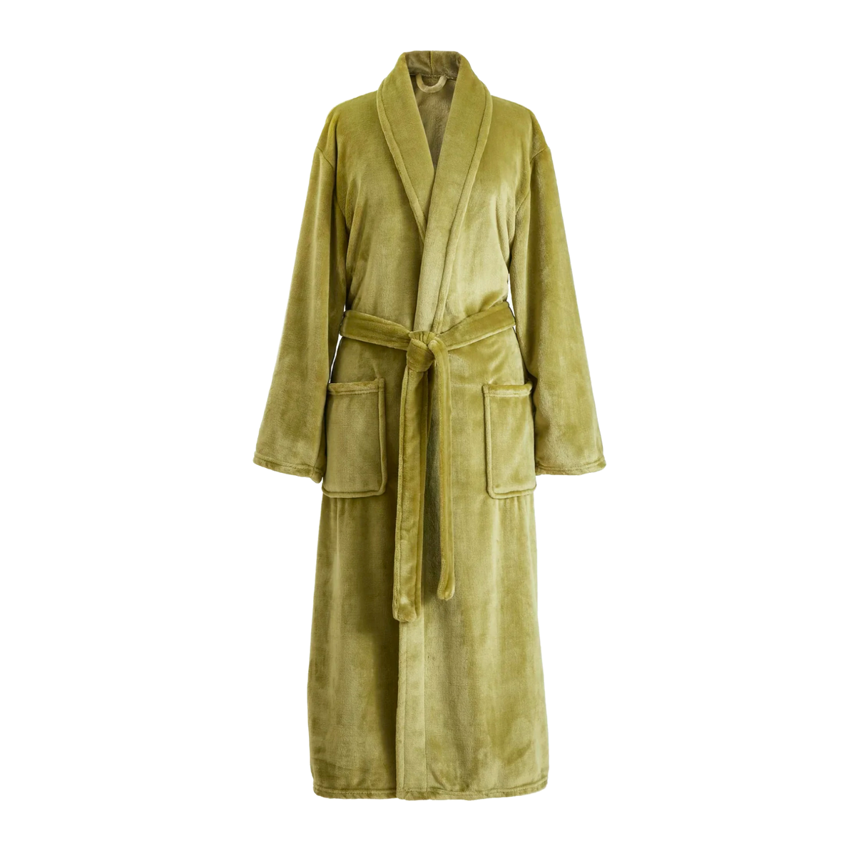 Pine Cone Hill Sheepy Fleece 2.0 Robe in Olive