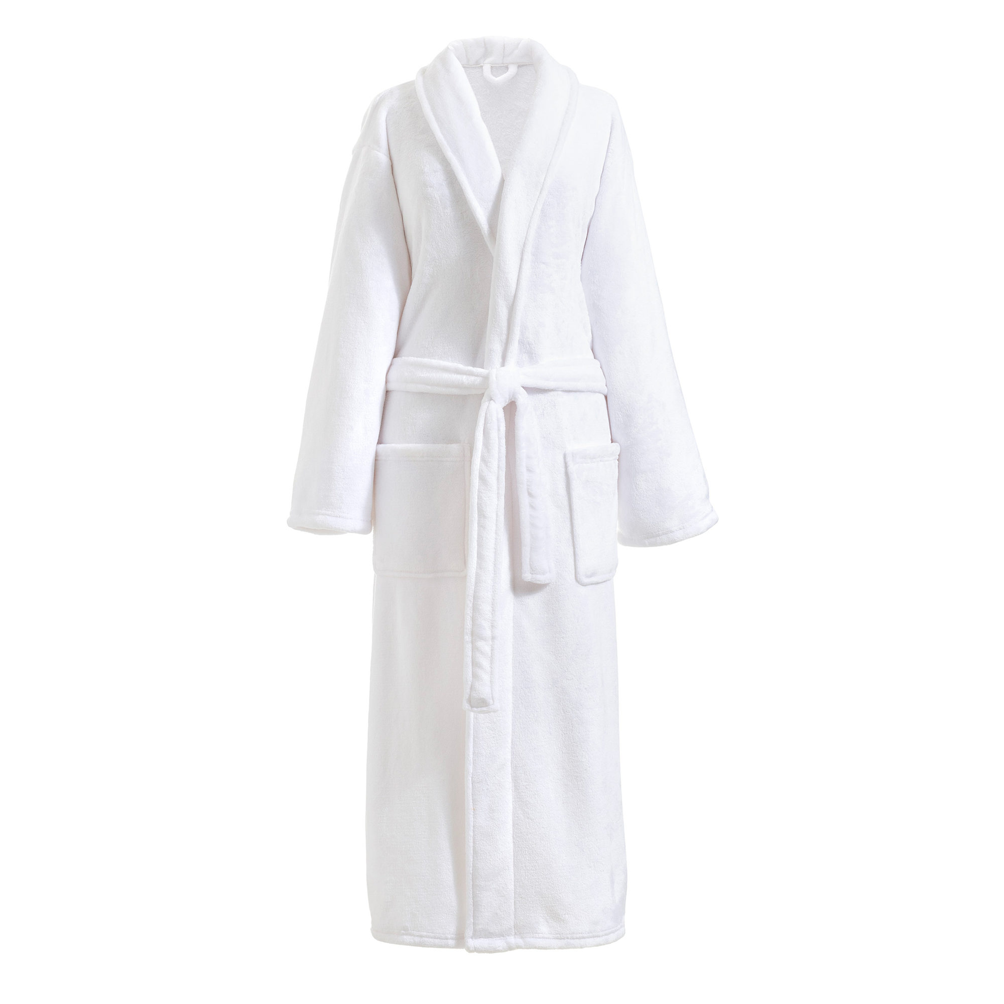Whole Image of Pine Cone Hill Sheepy Fleece 2.0 Robe in White Color