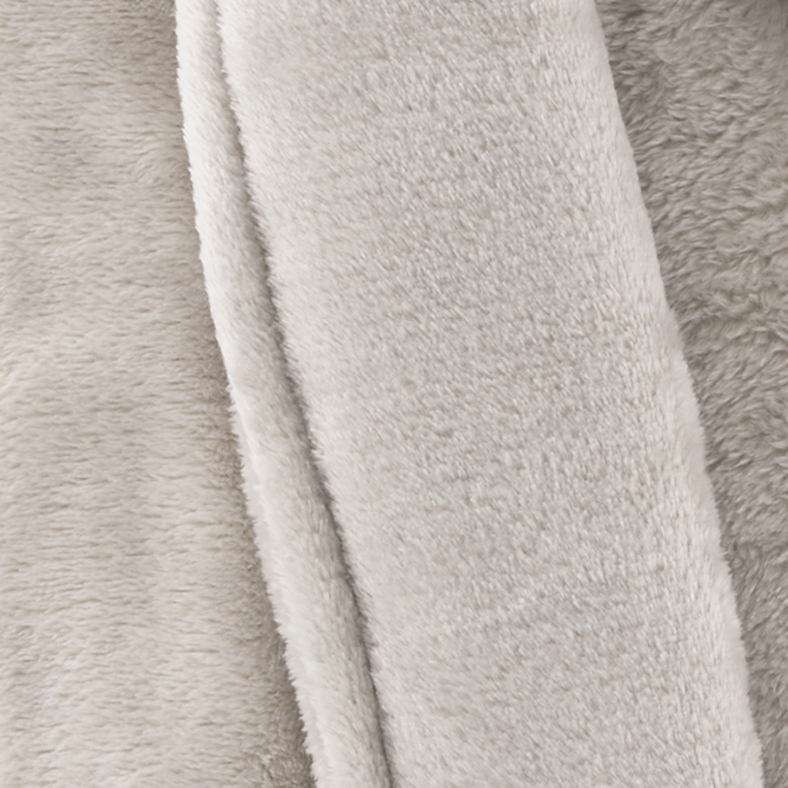 Whole Image of Pine Cone Hill Sheepy Fleece 2.0 Robe in Dove Grey Color