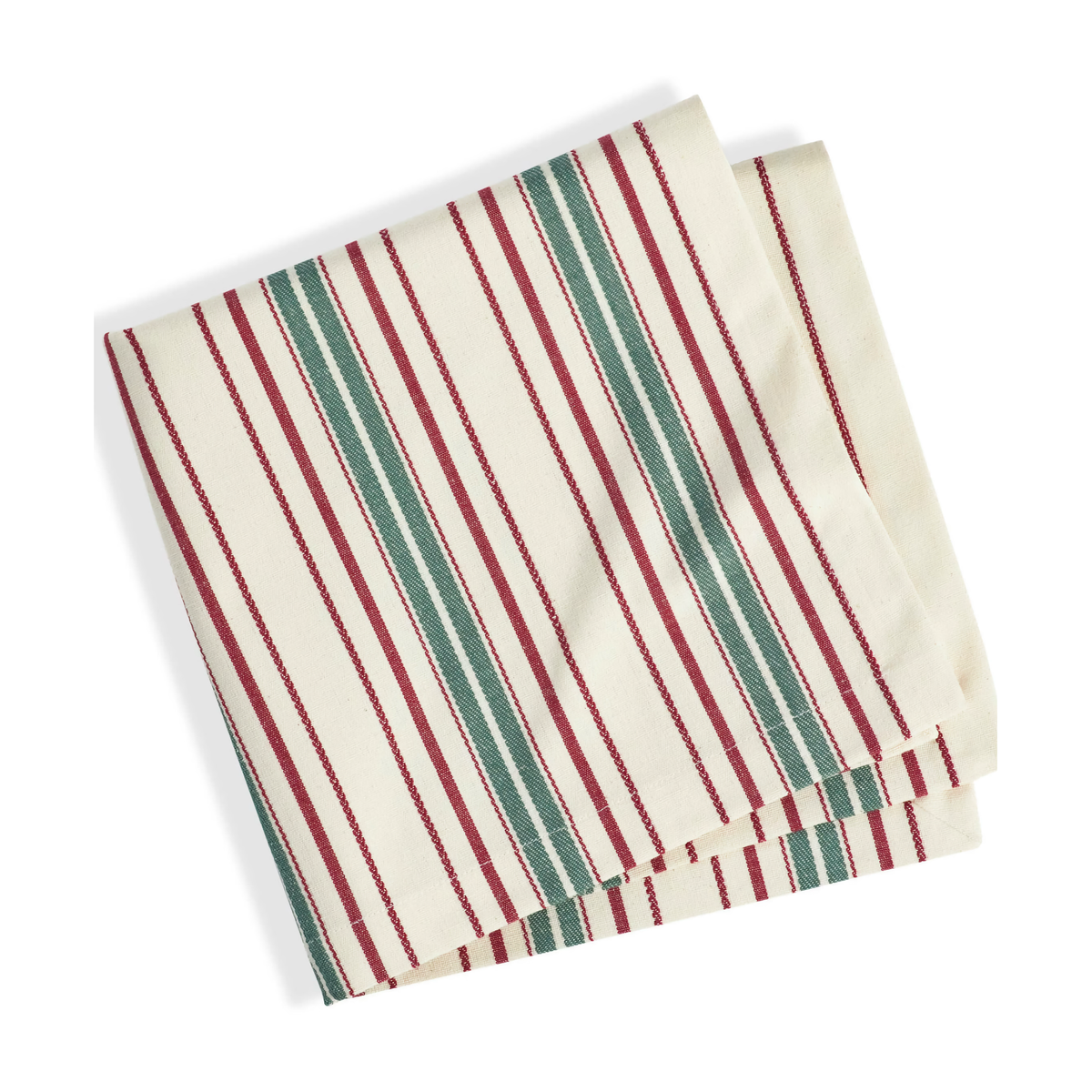 Pine Cone Hill Tinsley Stripe Napkins in Merlot