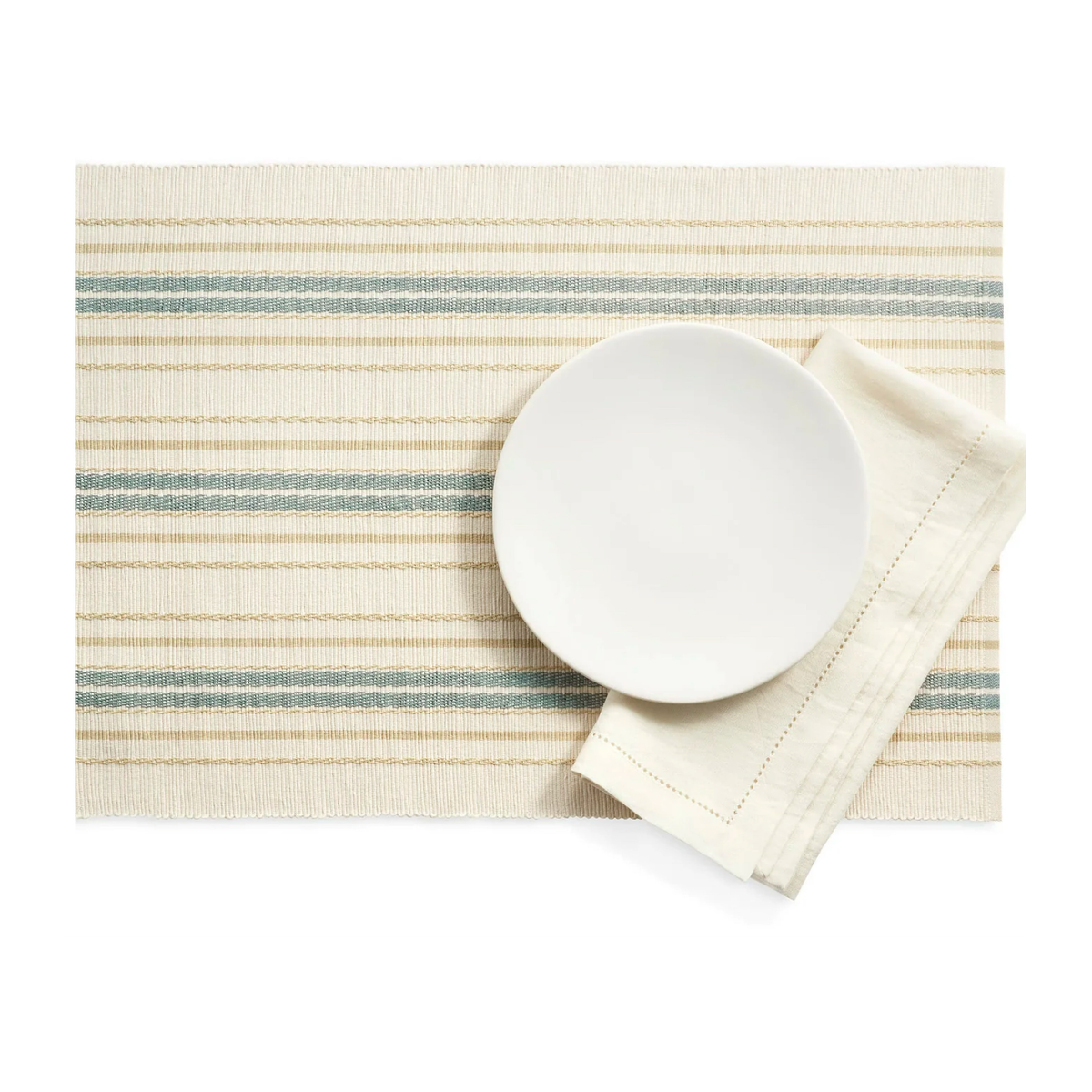 Pine Cone Hill Tinsley Stripe Placemats in Natural