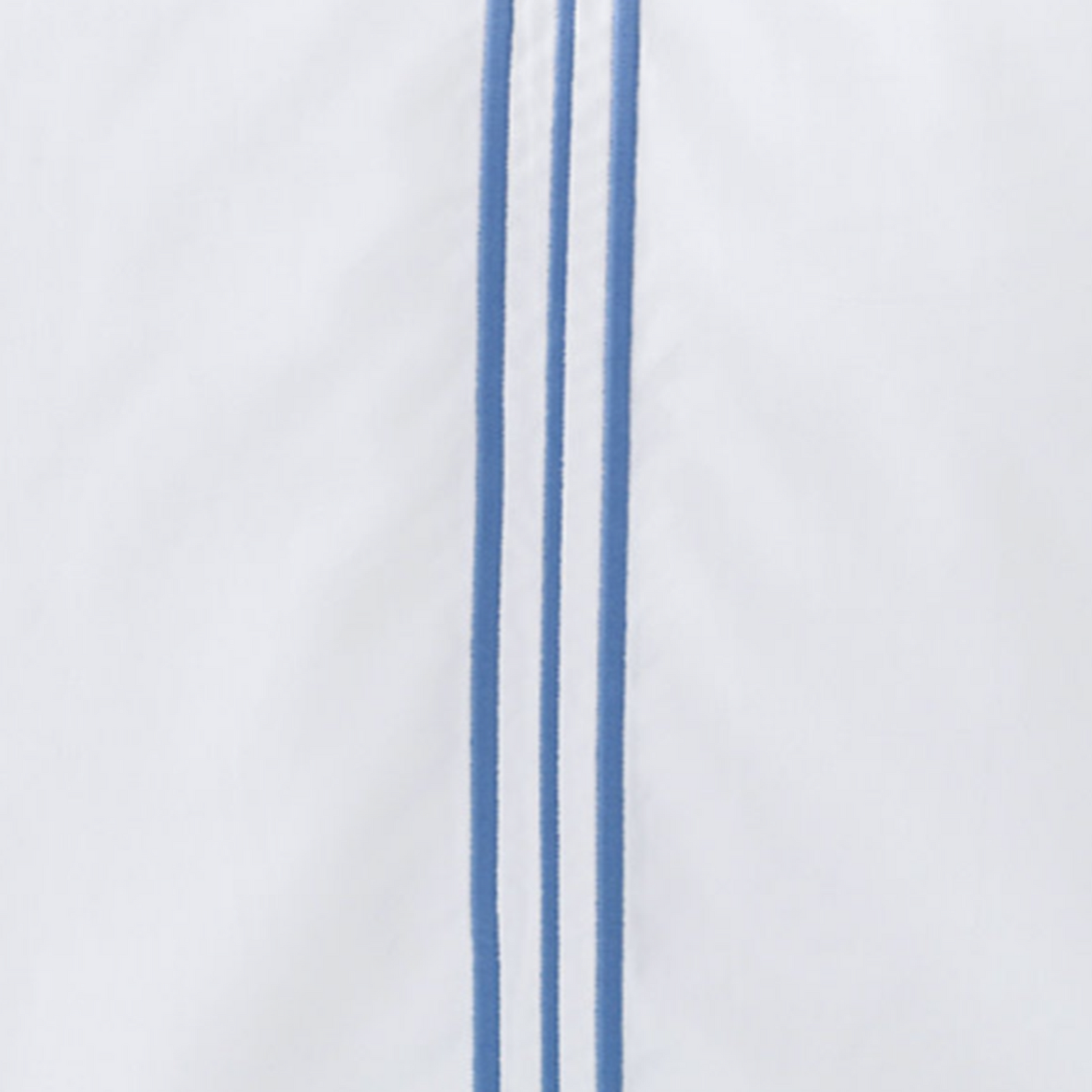 Duvet Cover of Pine Cone Hill Trio in Bed with Shams in Color French Blue