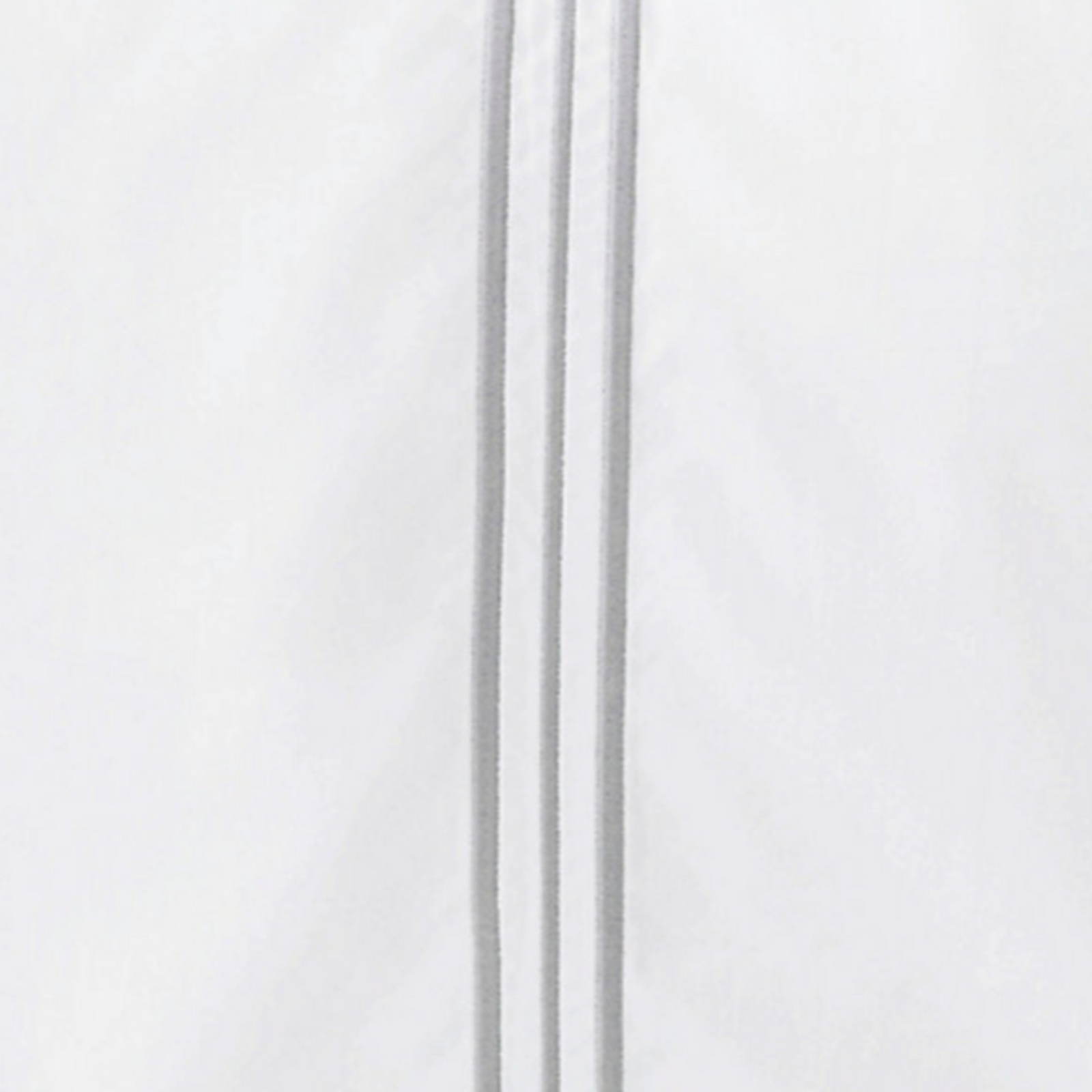 Duvet Cover of Pine Cone Hill Trio in Bed with Shams in Color Pearl Grey