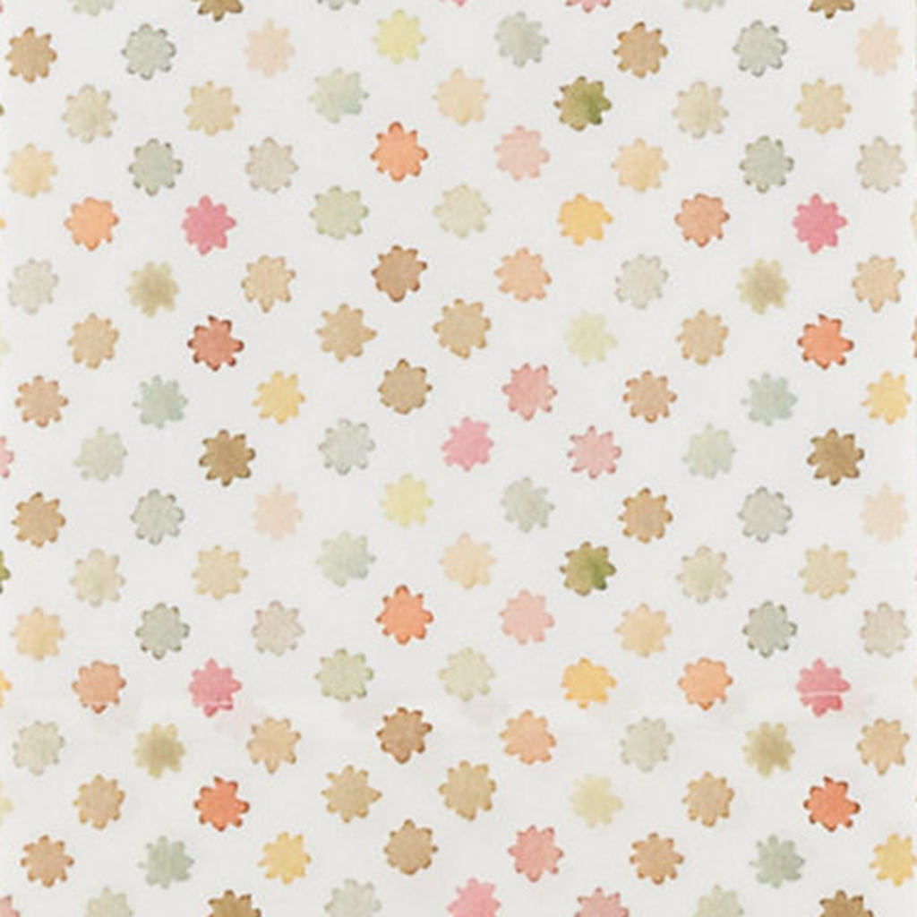 Swatch Sample of Pine Cone Hill Watercolor Dots Bedding