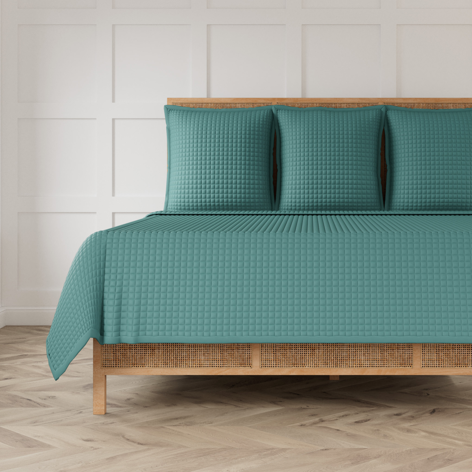 Ann Gish Ready-to-Bed 2.0 Quilted Coverlets and Shams in Caribbean Color