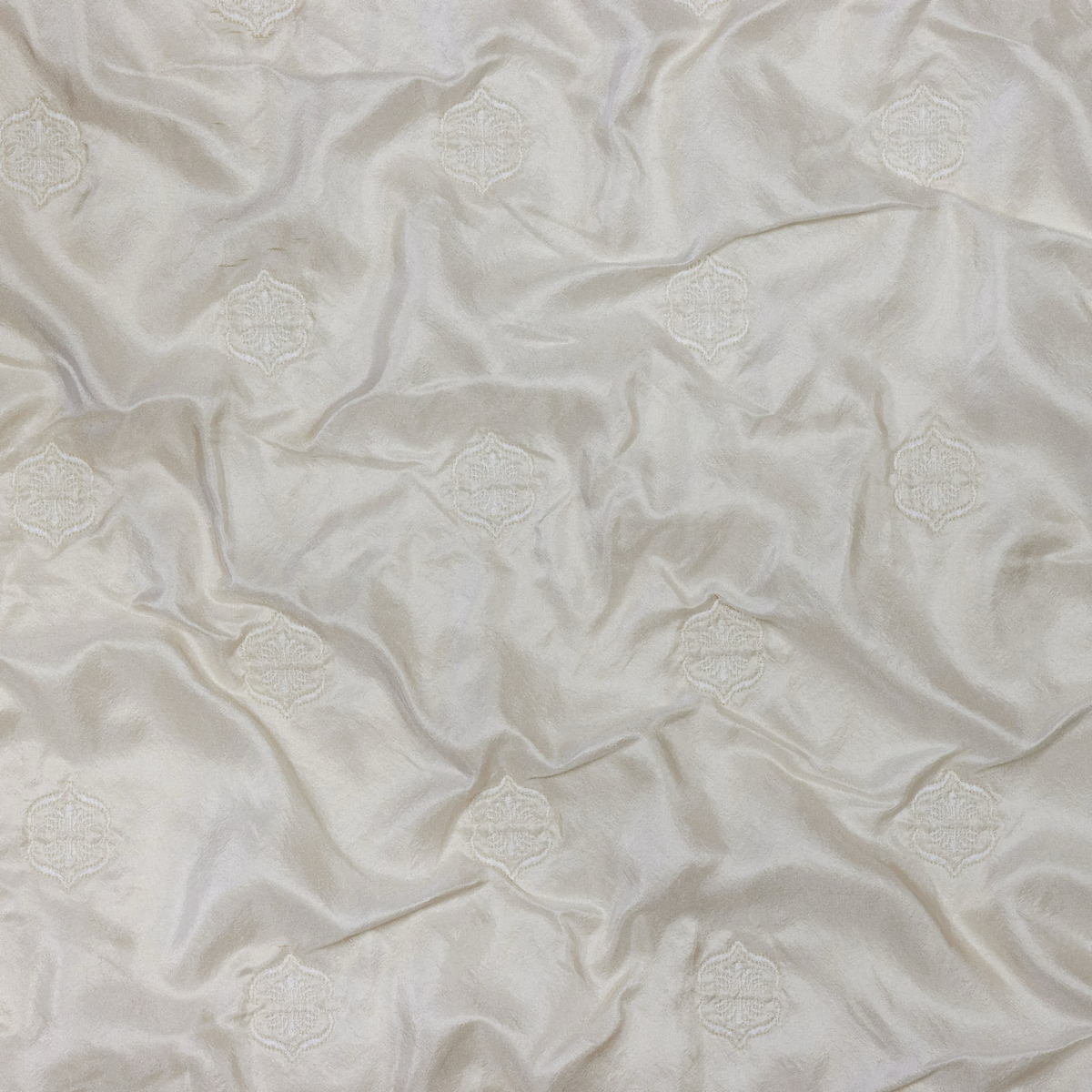 Fabric Closeup of SDH Anna Bedding in Ecru