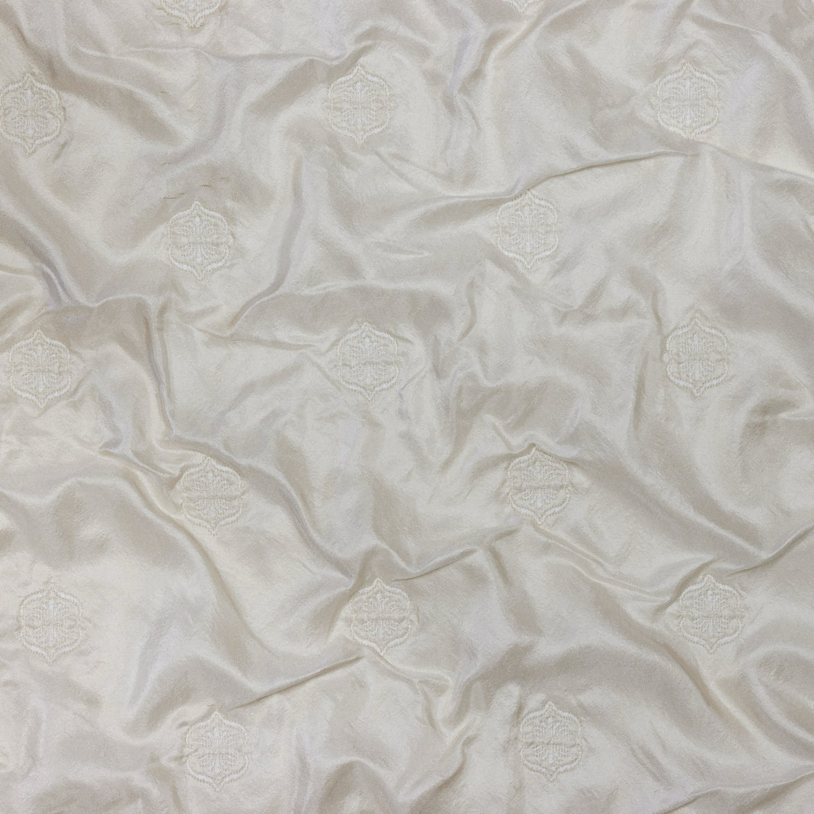 Stack of SDH Anna Bedding with Ecru Swatch