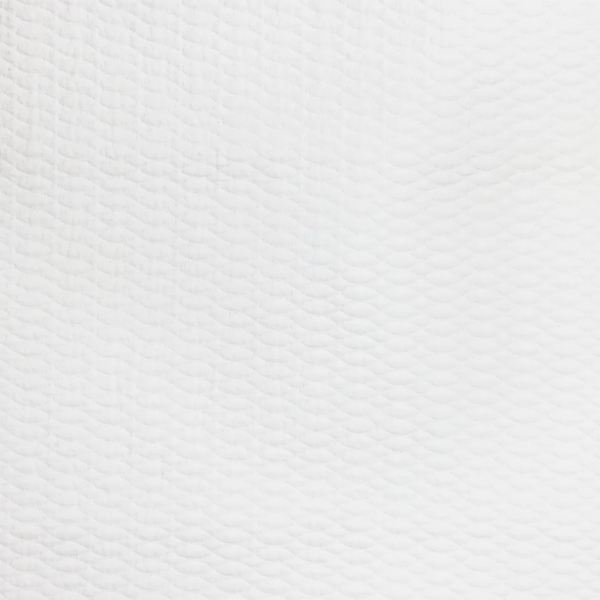 Swatch of Folded SDH Corfu Bedding in White