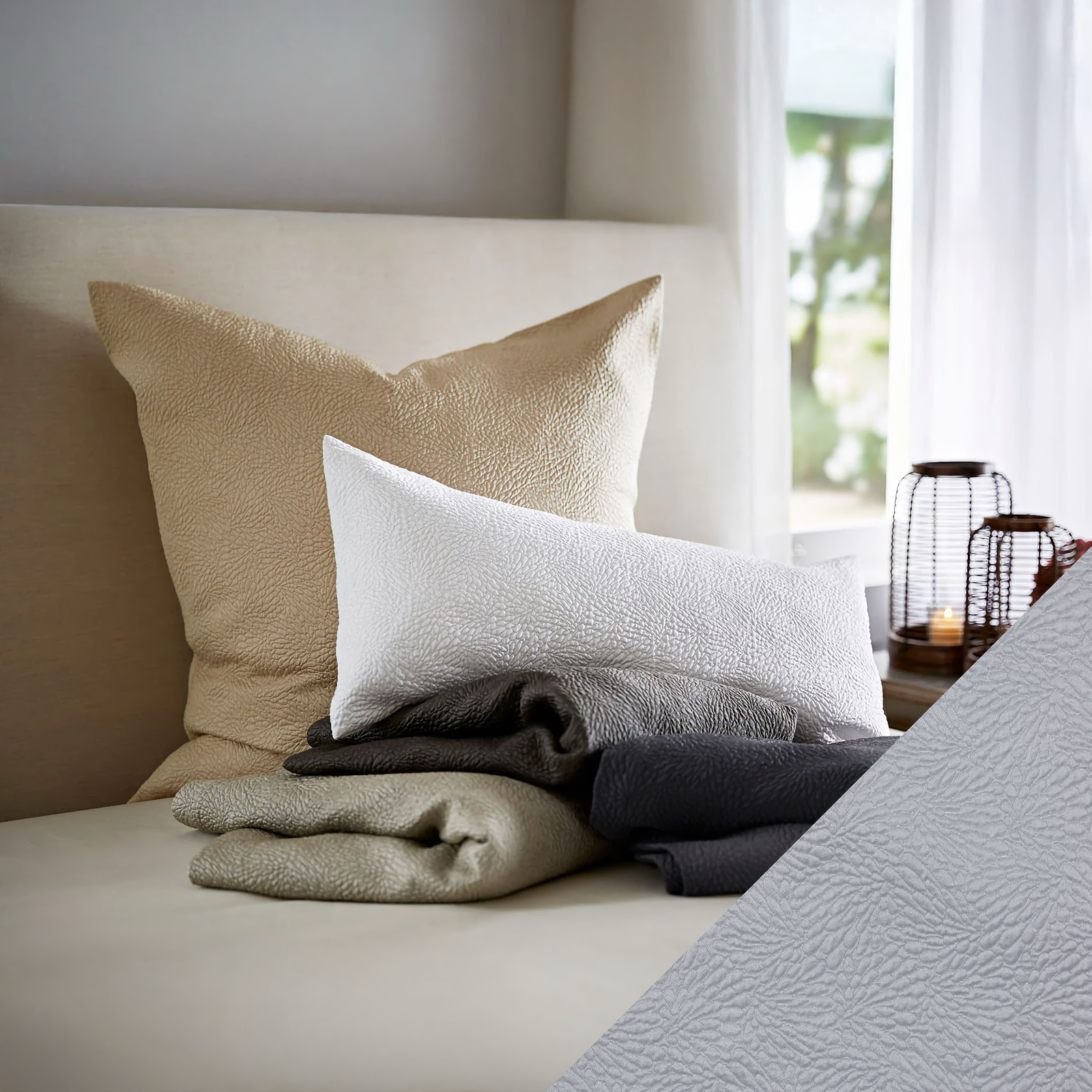 SDH Jazz Bedding Assorted Colors with Argento Swatch