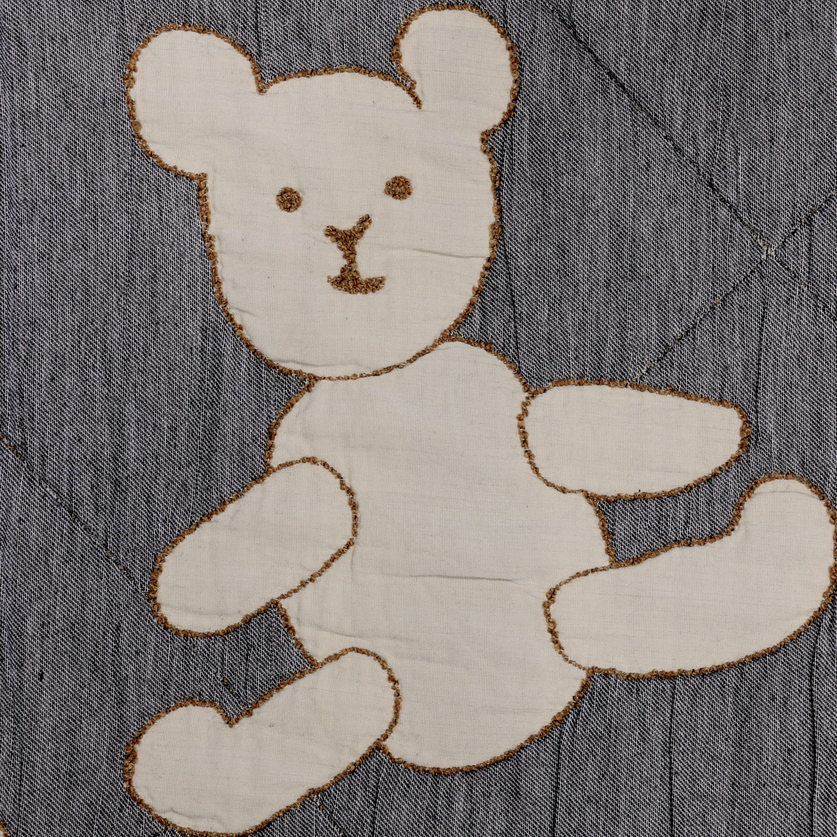 Reverse Pattern Closeup of SDH Teddy Blanky in Brown