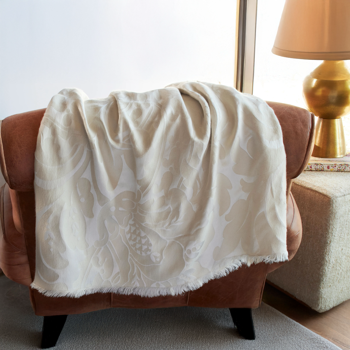 Hanging SDH Venice Cashmere by the Purists Throw