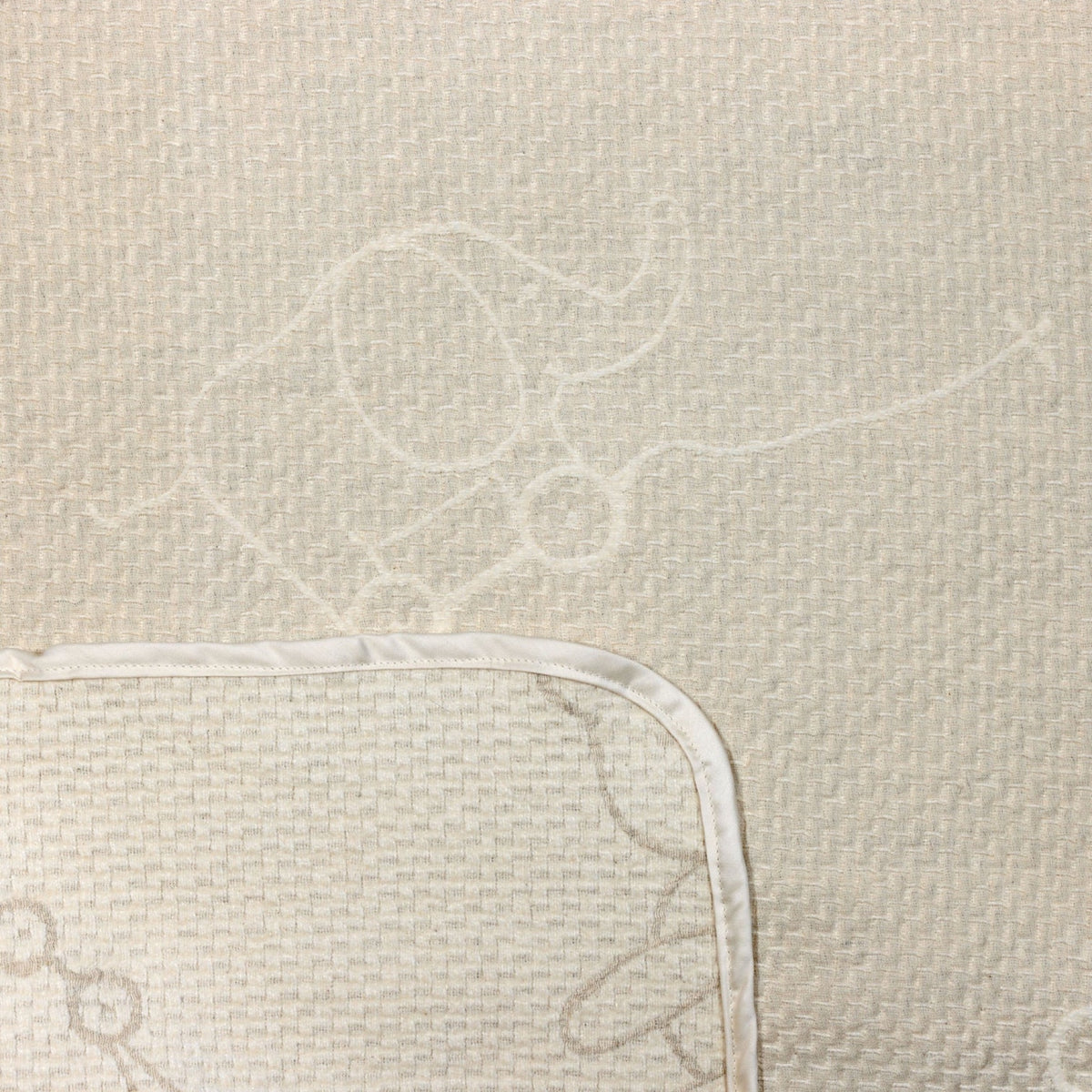 Fabric Closeup of SDH Wheels Baby Blanky by the Purists