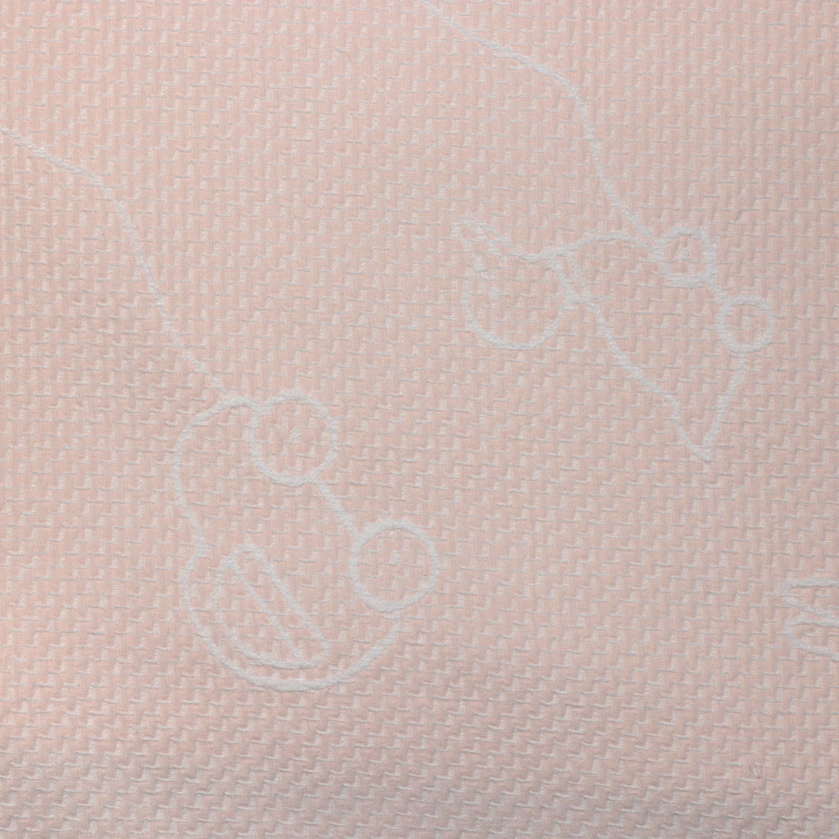 Front Fabric Closeup of SDH Wheels Baby Blanky in Rosewater