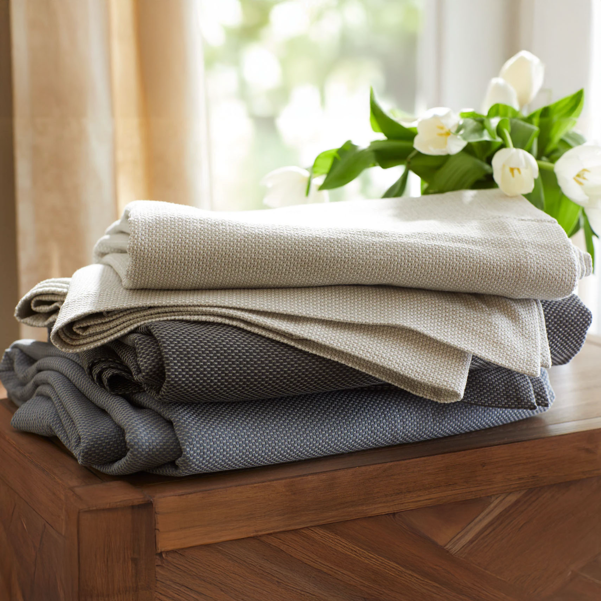 Picture of stack from top to bottom: Wicker Barley, Wicker Flint, Wicker Atlantic