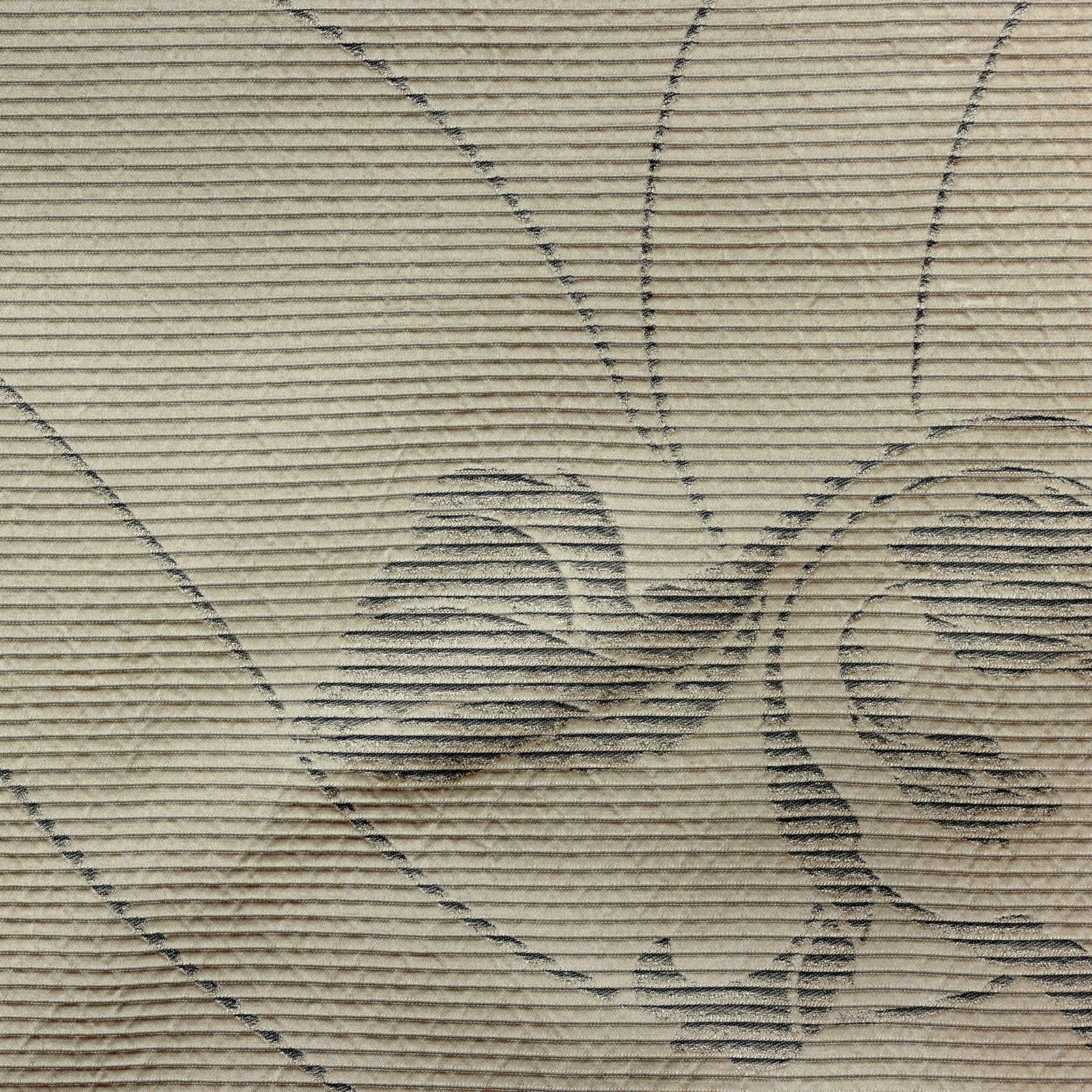 Bed in SDH Zoya Bedding with Ash Swatch