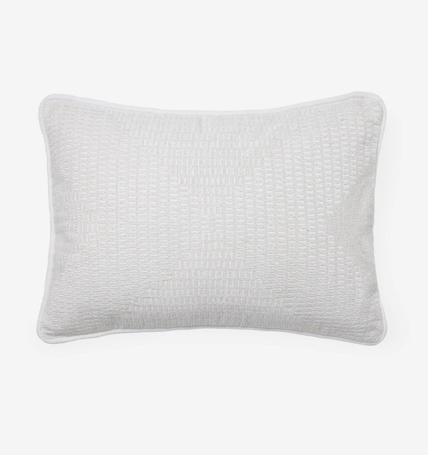 Sferra Bellizzi Decorative Pillow - Snow/Gold