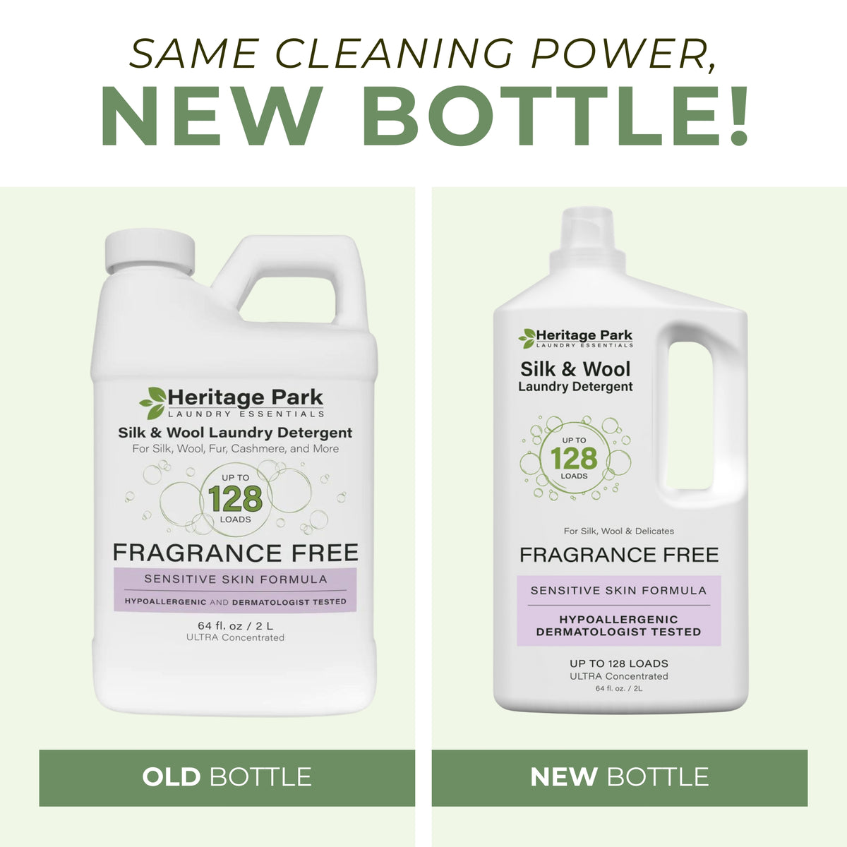 Heritage Park Silk &amp; Wool Laundry Detergent - Fragrance Free