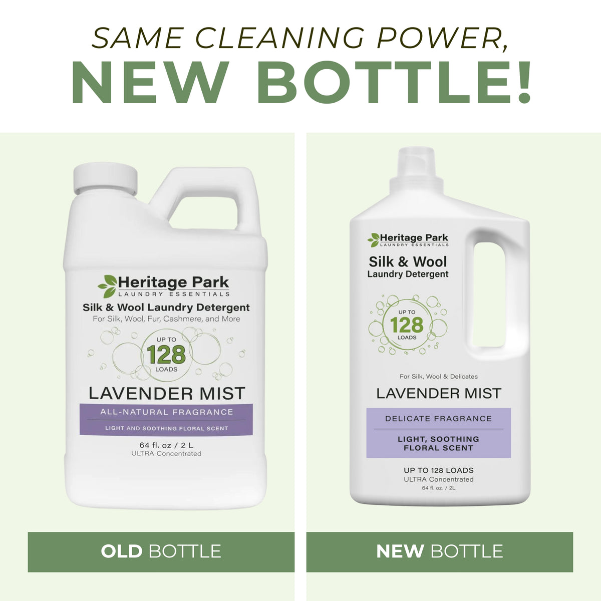 Heritage Park Silk &amp; Wool Laundry Detergent - Lavender Mist