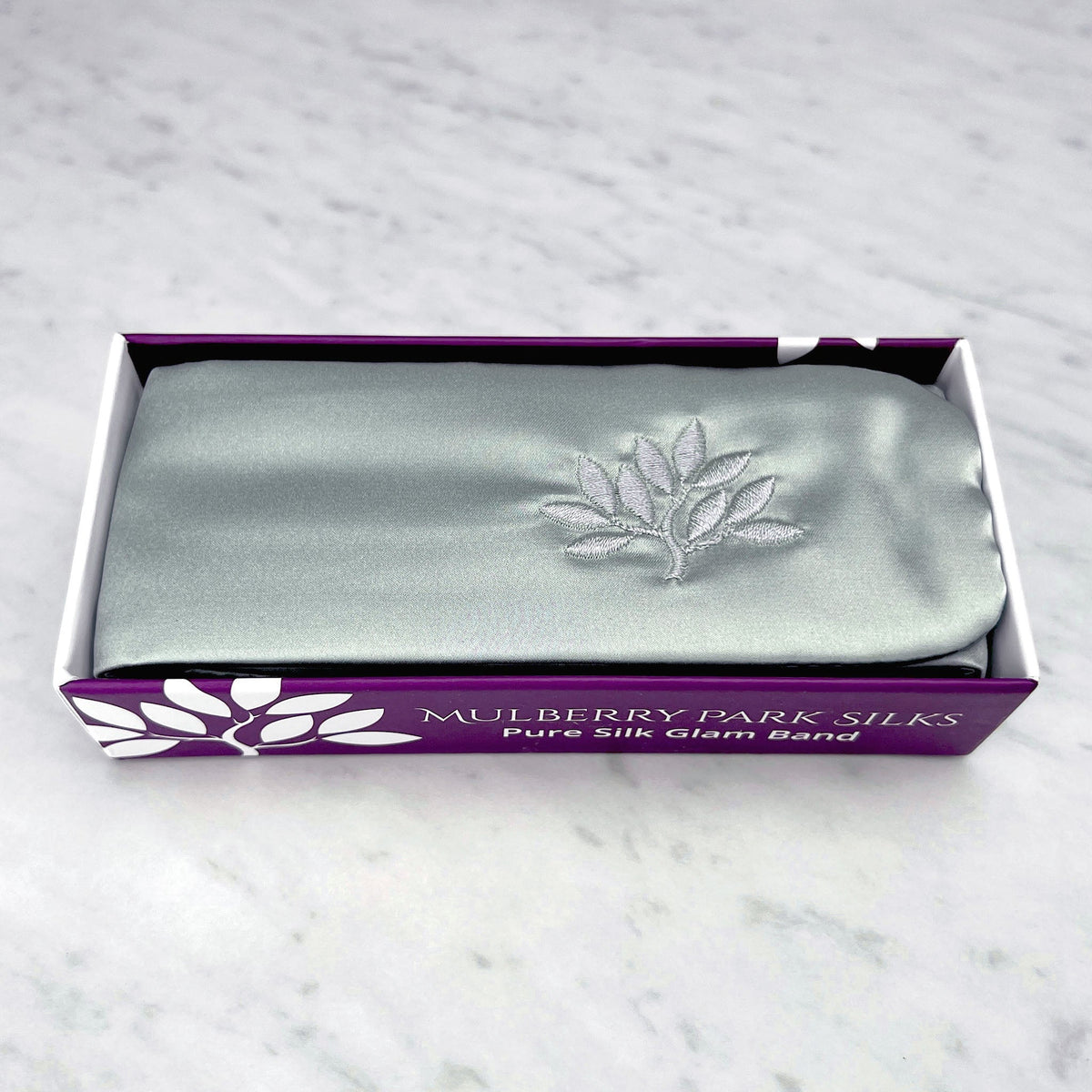 Mulberry Park Silks Silk Glam Band - Sage