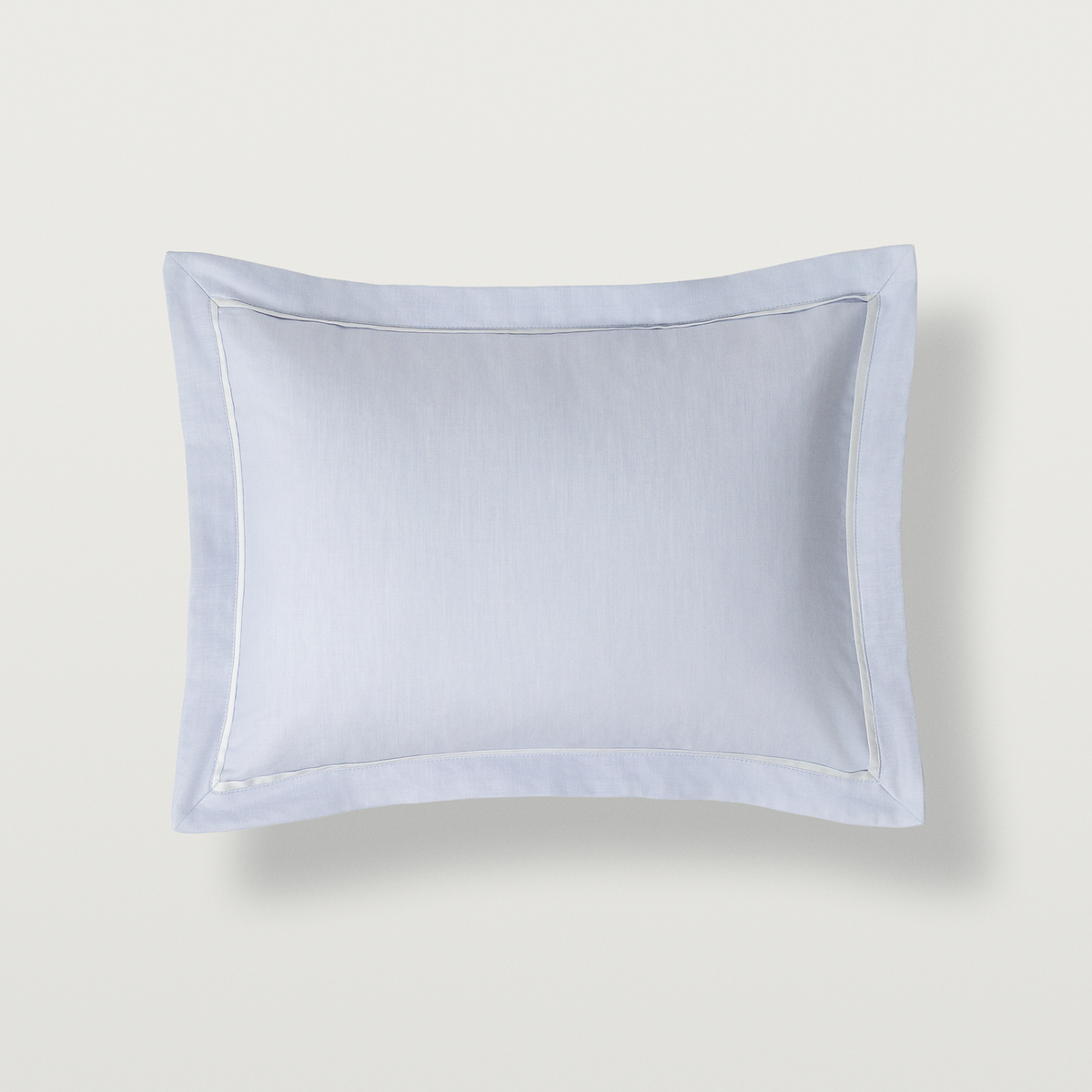 Boudoir Sham Silo of Scandia Home Alistair Bedding in Cielo color