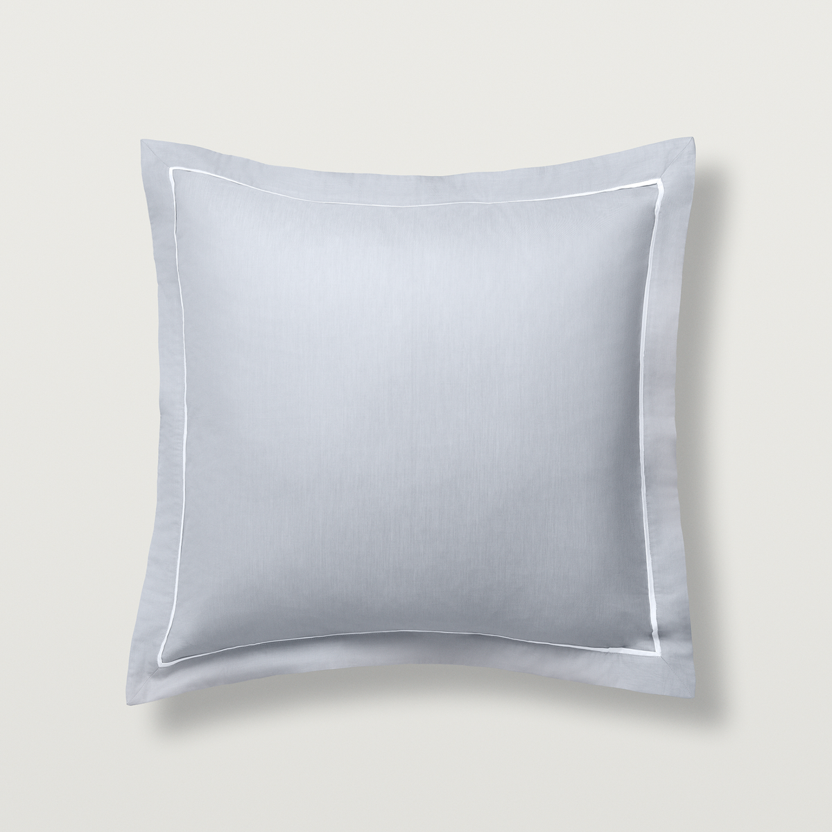 Euro Sham Silo of Scandia Home Alistair Bedding in Cielo color