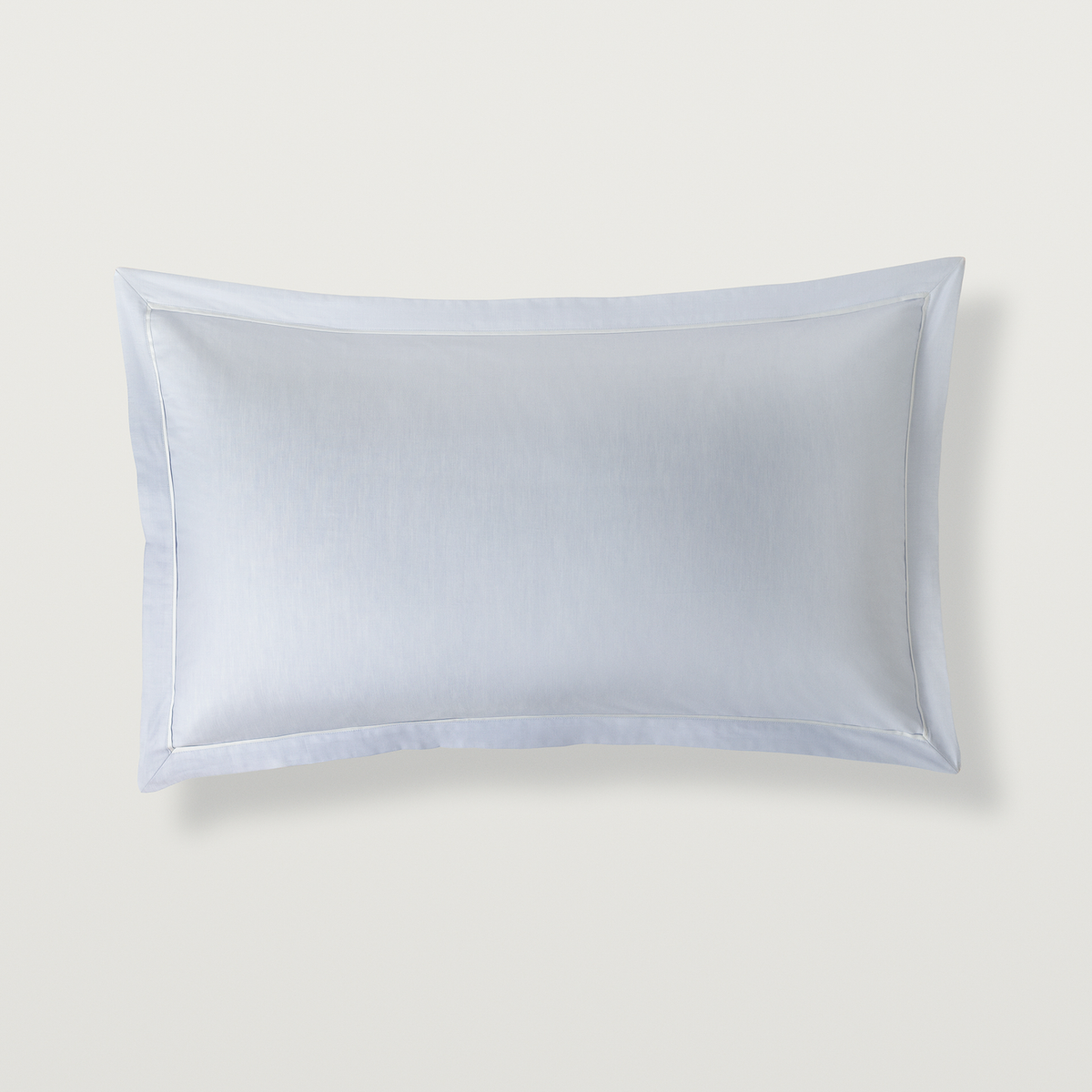 King Sham Silo of Scandia Home Alistair Bedding in Cielo color