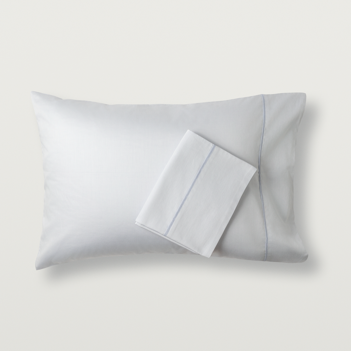 Pillowcase of Scandia Home Alistair Bedding in Cielo color