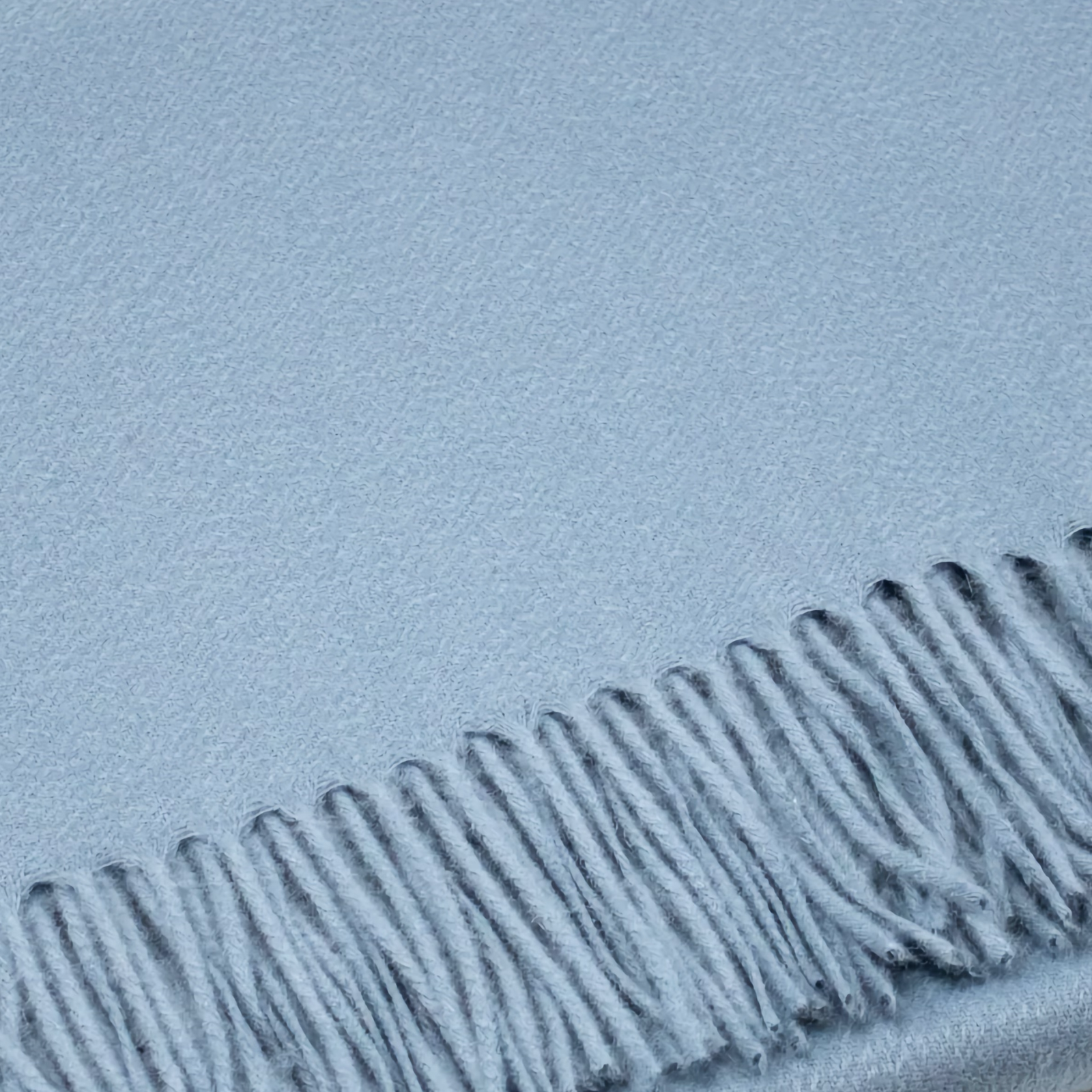 Scandia Home Fringe Throw in Aegean Color