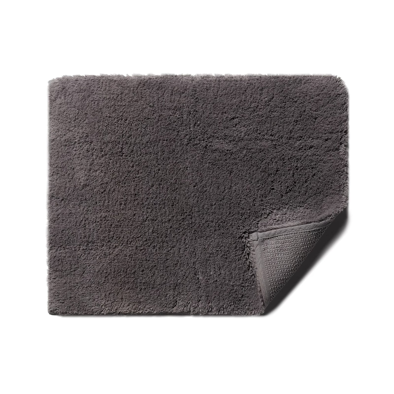 Scandia Home Indulgence Bath Rug in Charcoal