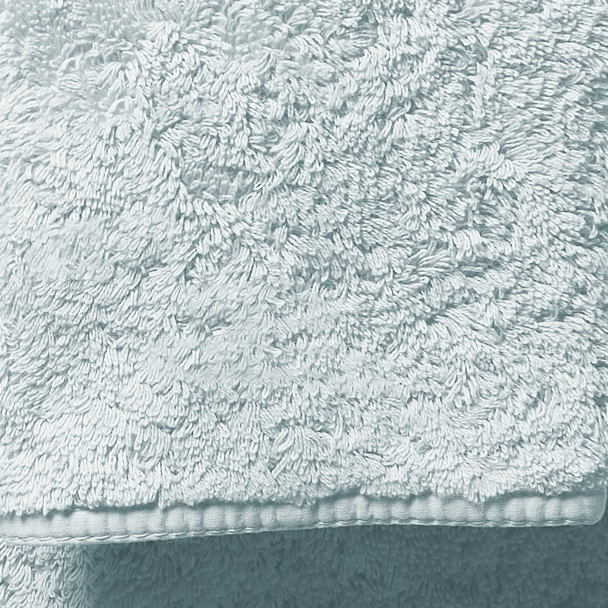 Close-up of Glacier colored Scandia Home Indulgence Towel