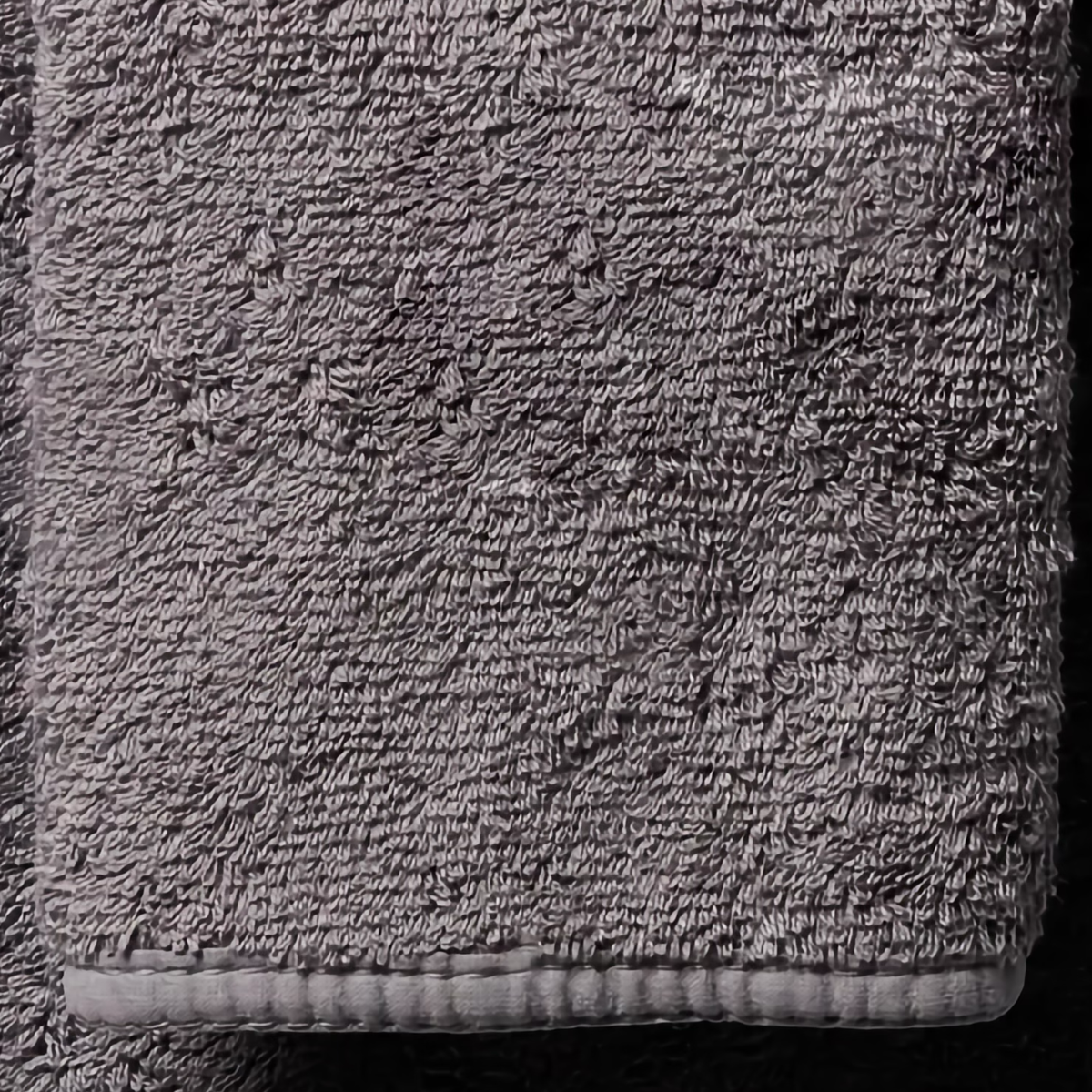 Fabric Closeup of Scandia Home Indulgence Towels in Charcoal