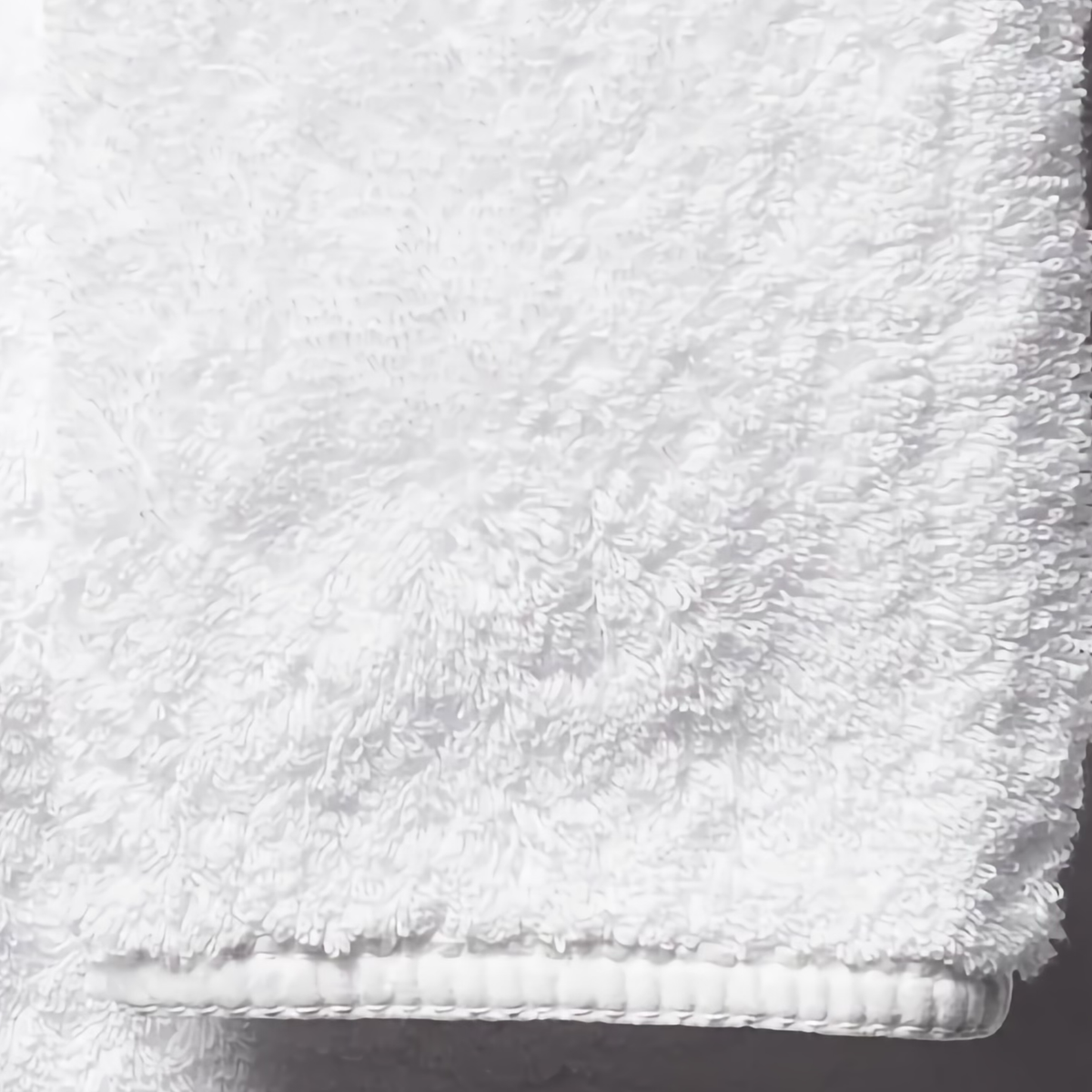 Fabric Closeup of Scandia Home Indulgence Towels in White