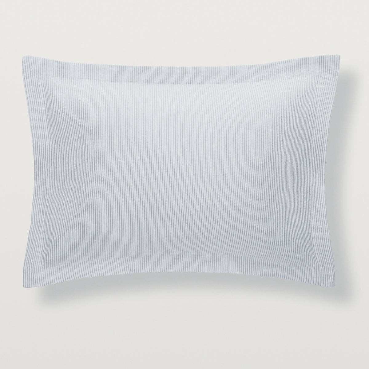 Silo of Scandia Home Lorenzo Pique Boudoir Sham in Platinum color