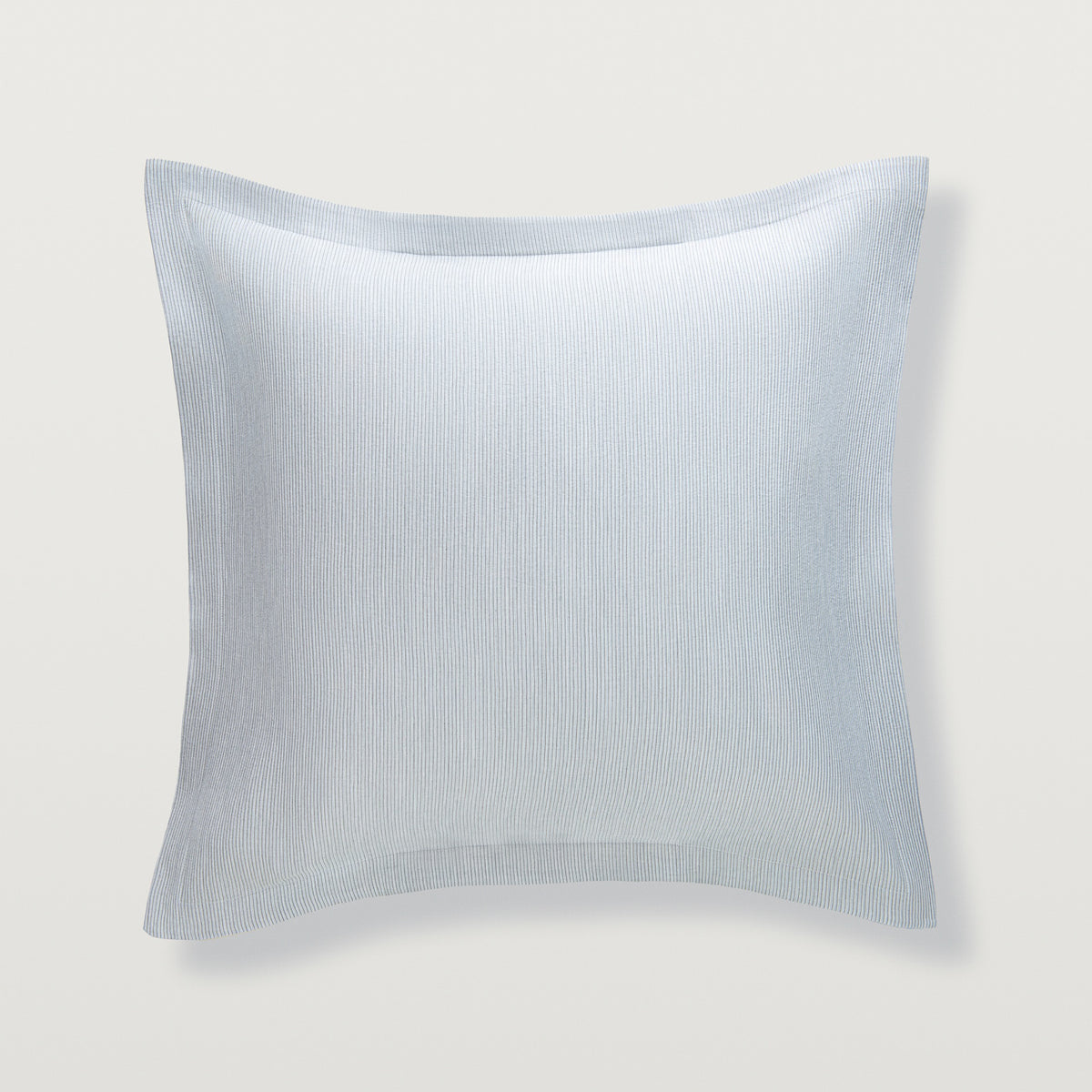 Silo of Scandia Home Lorenzo Pique Euro Sham in Platinum color