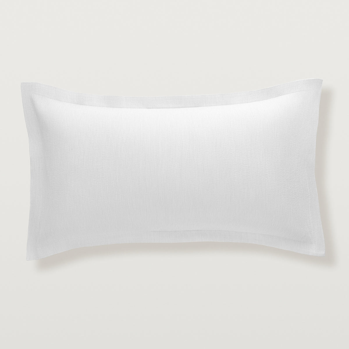 Silo of Scandia Home Lorenzo Pique King Sham in Pure White color