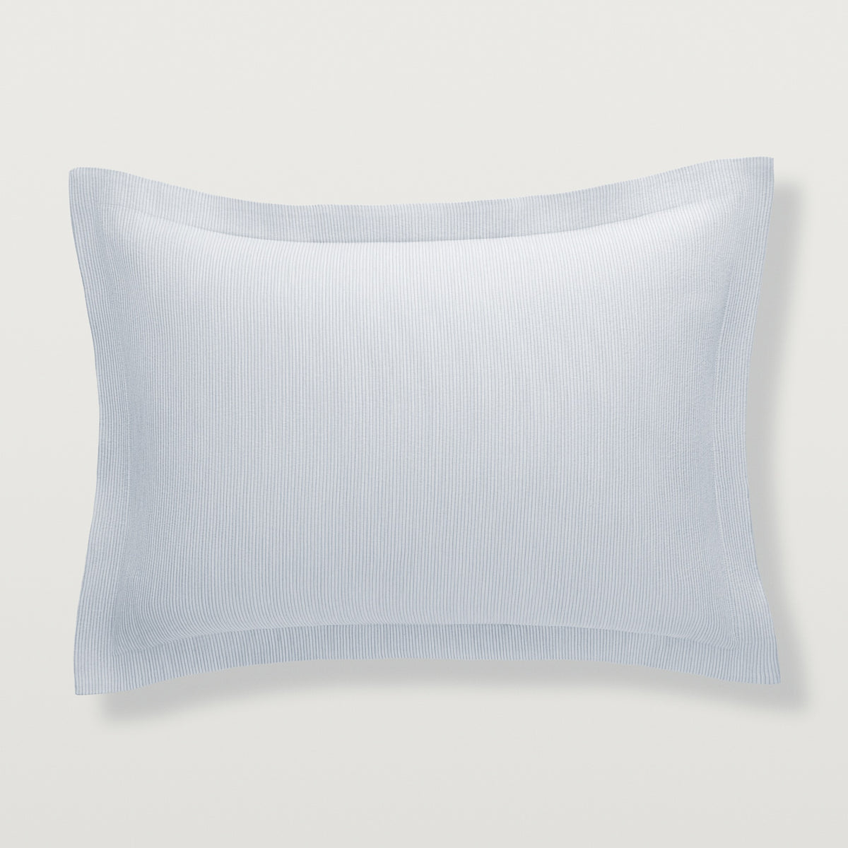 Silo of Scandia Home Lorenzo Pique Standard Sham in Platinum color