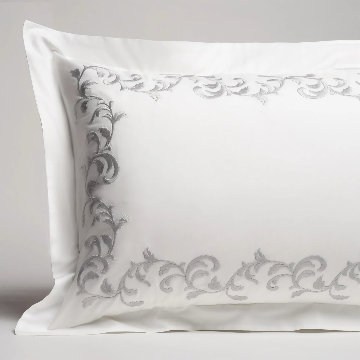 Sham of Shadow and White Scandia Home San Remo Bedding Collection