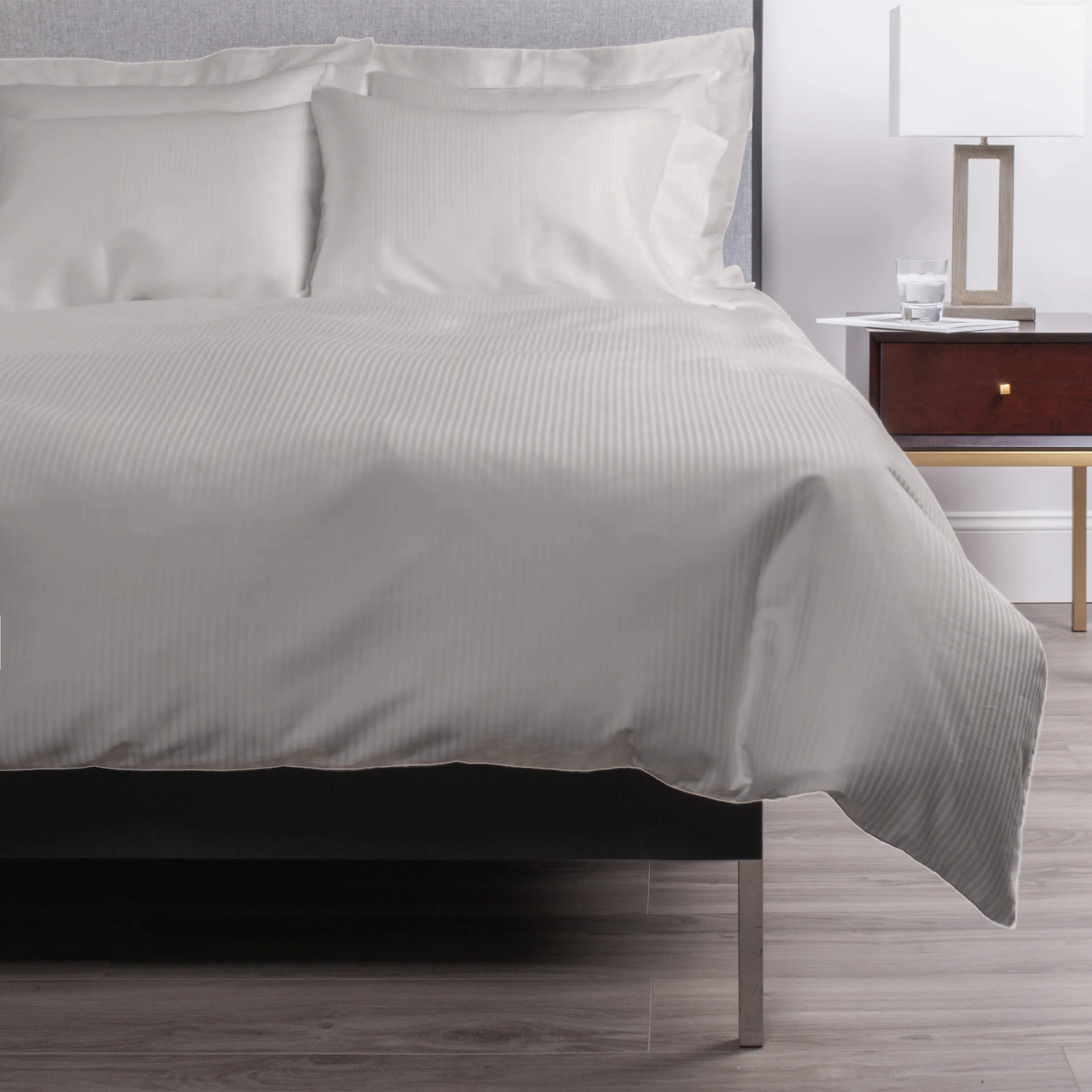 Bed Dressed in Shadow 
Scandia Home Savoia Bedding Collection