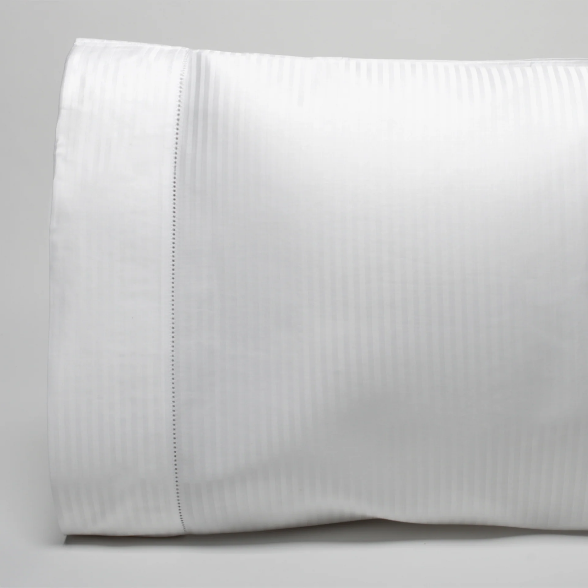 Pillowcase of White Scandia Home Savoia Bedding Collection