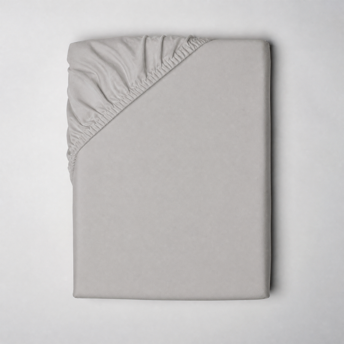 Fitted Sheet of Scandia Home Stresa Bedding in Shadow color