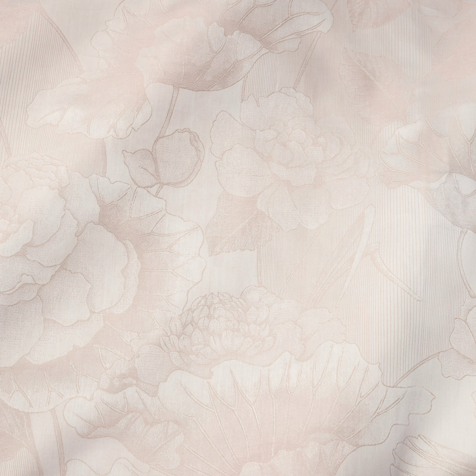 Front of Sferra Adrina Duvet Cover and Shams in Cameo