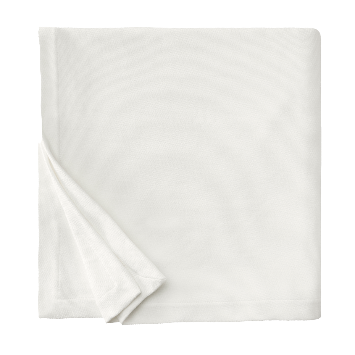Folded Sferra Allegra Blanket in Oyster Color