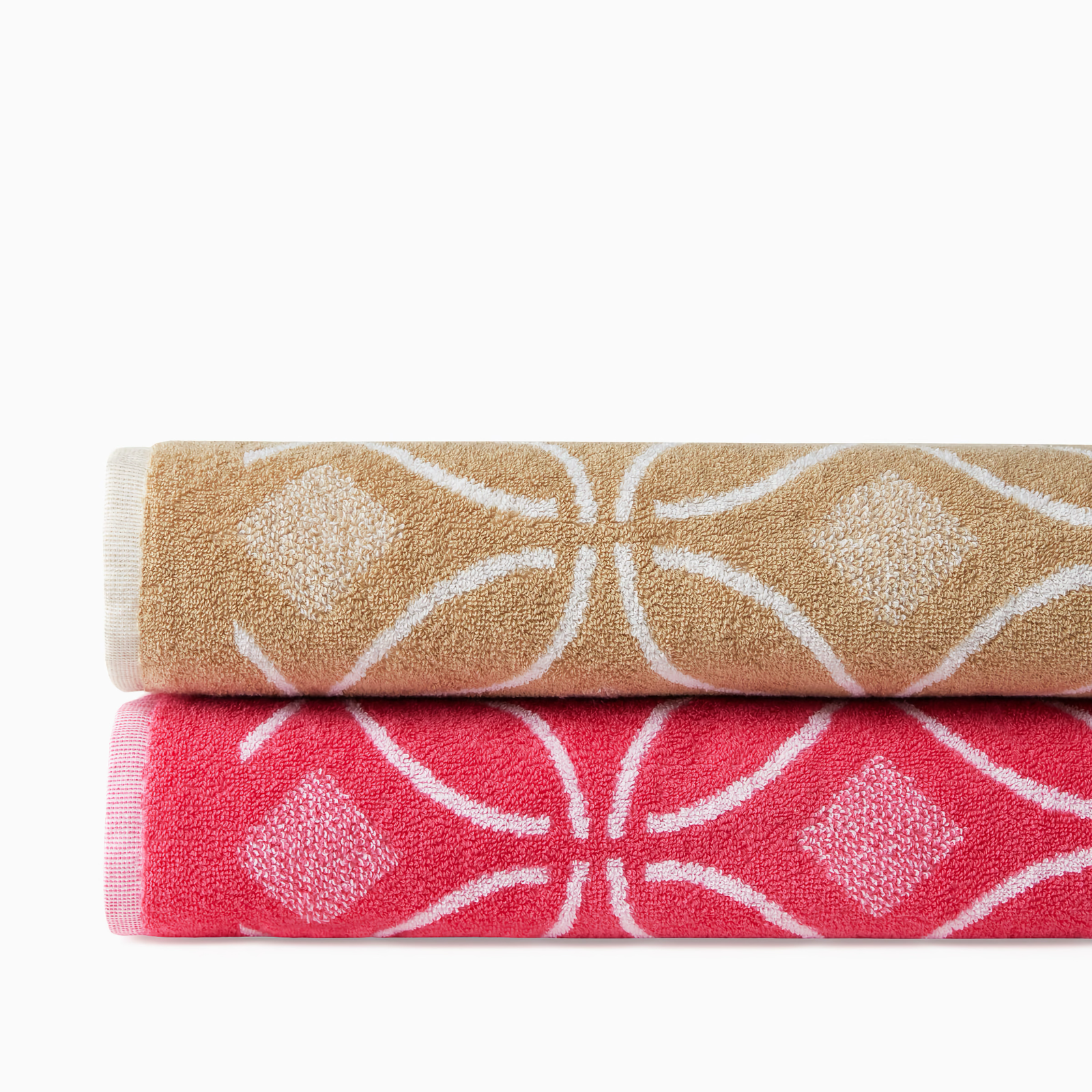 Sferra Anacapri Beach Towels in Both Colors
