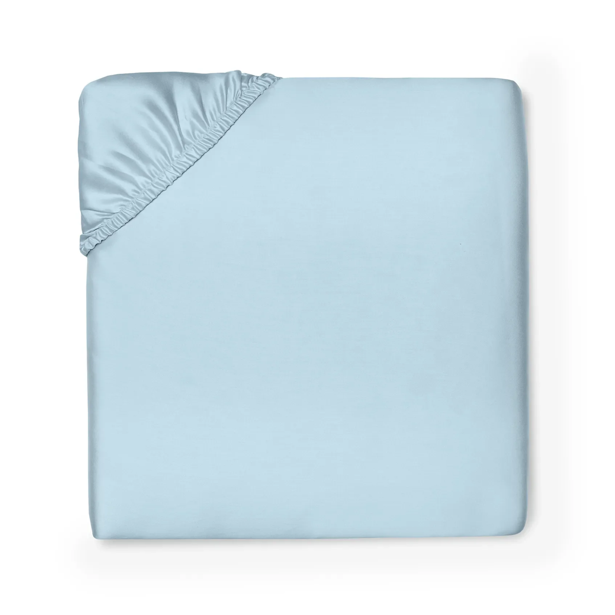 Fitted Sheet of Sferra Ariel Bedding in Arctic