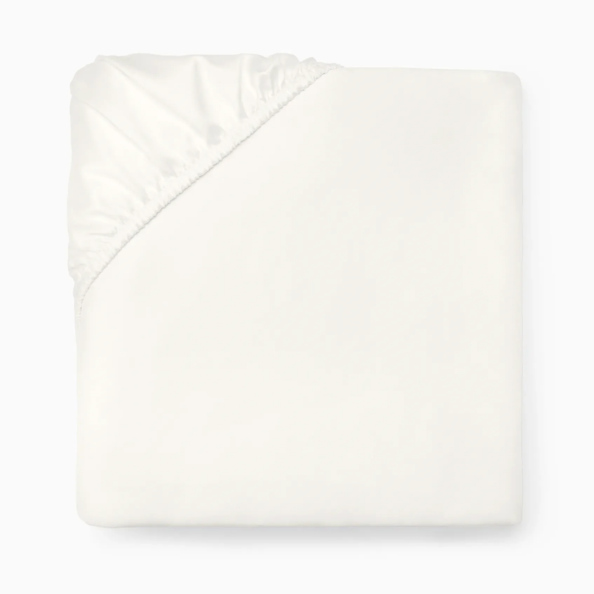 Fitted Sheet of Sferra Ariel Bedding in Oyster